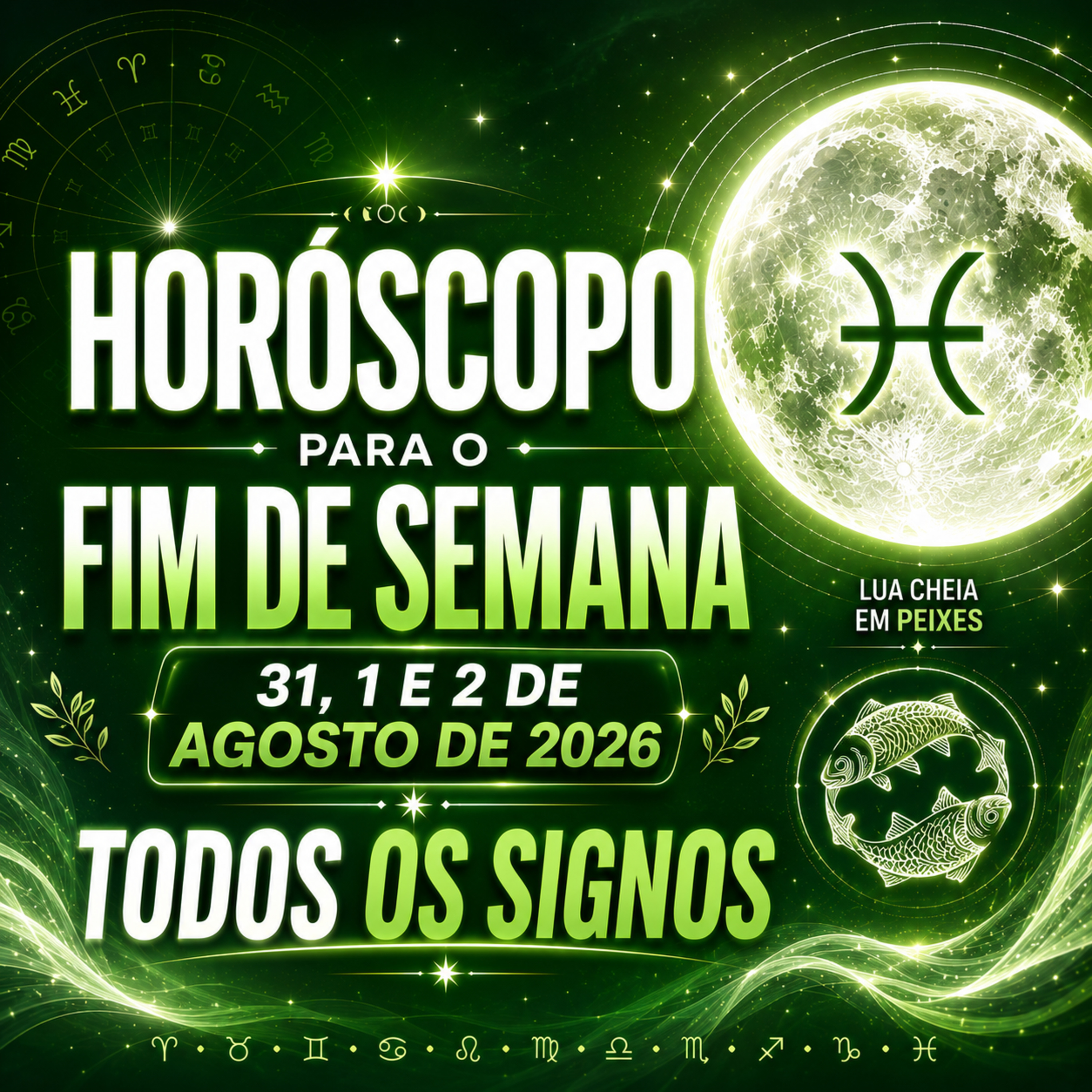 Horóscopo para o Fim de Semana, de 31 de Julho a 2 de Agosto de 2026. Todos os signos. episode artwork