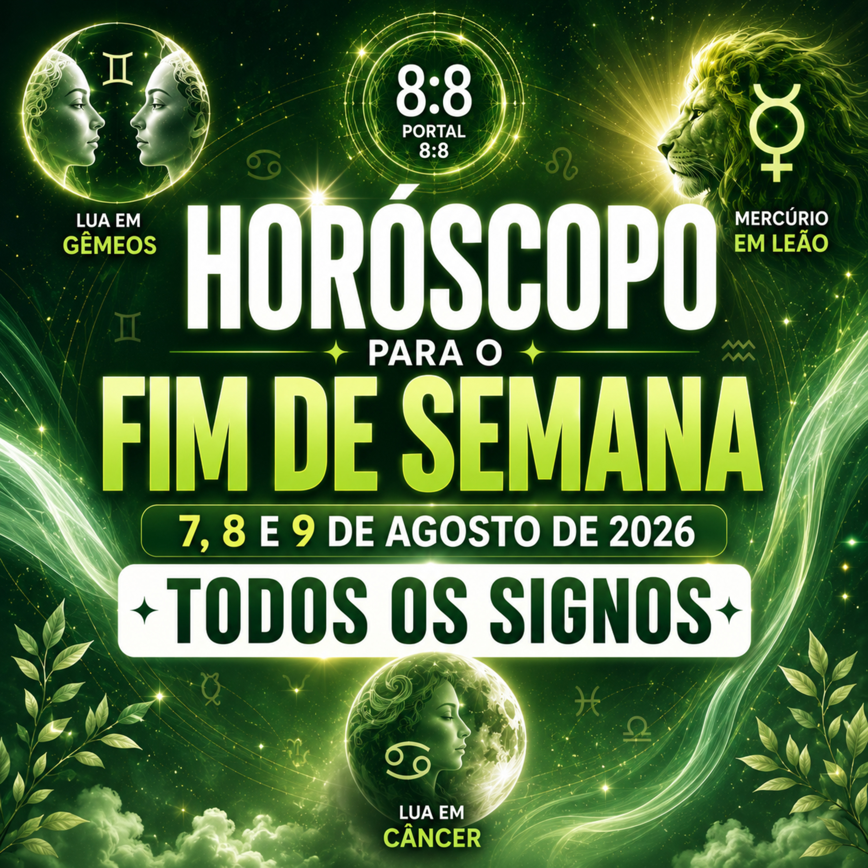 Horóscopo para o fim de semana, de 7 a 9 de Agosto de 2026. episode artwork