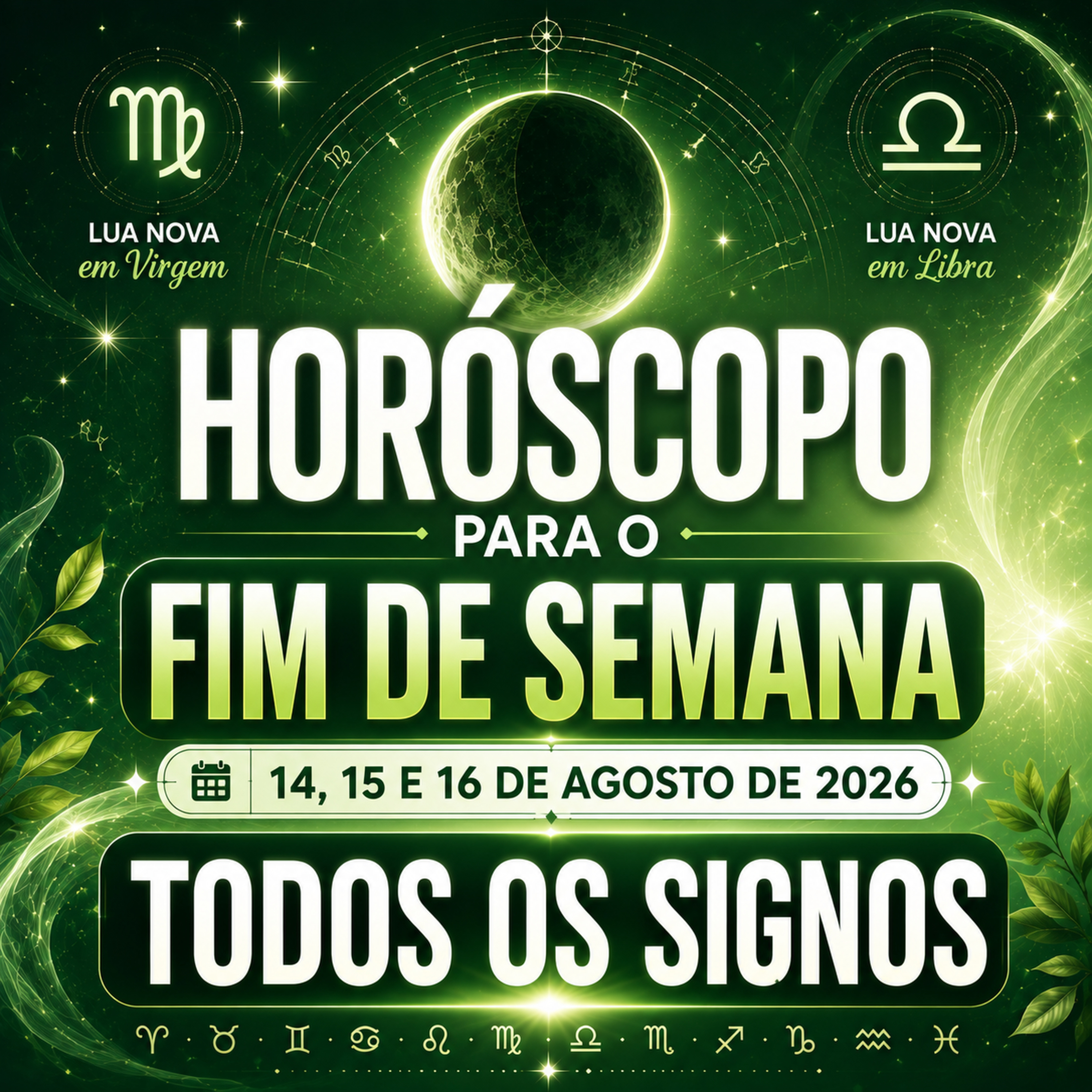 Horóscopo para o Fim de Semana, de 14 a 16 de Agosto de 2026. Todos os signos. episode artwork