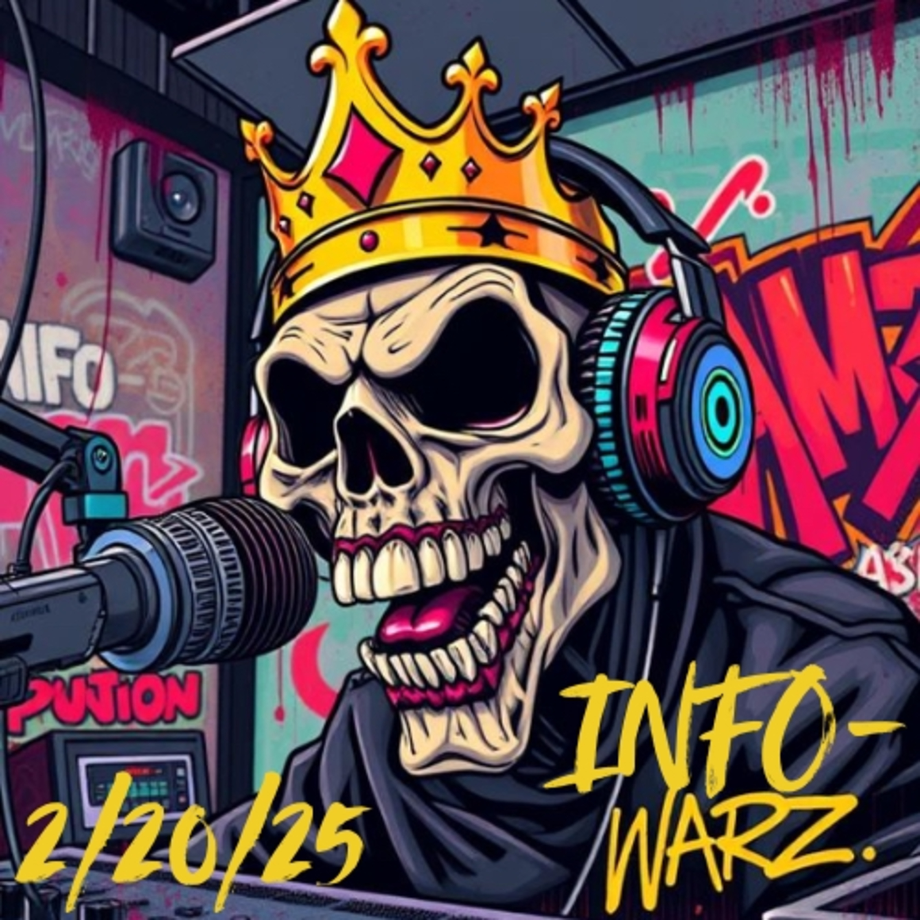 INFO-WARZ.com "Marny’s Mystery Man & The Old School Newsroom" episode artwork