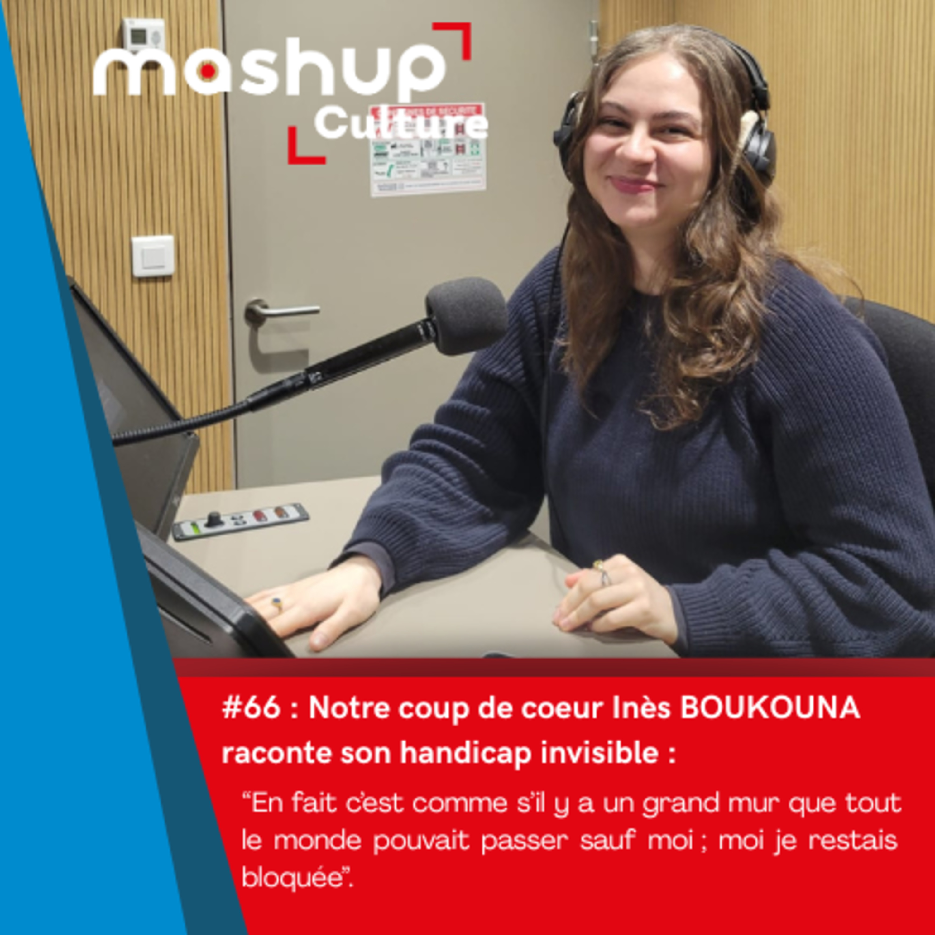 Notre coup de coeur Inès BOUKOUNA raconte son handicap invisible. episode artwork