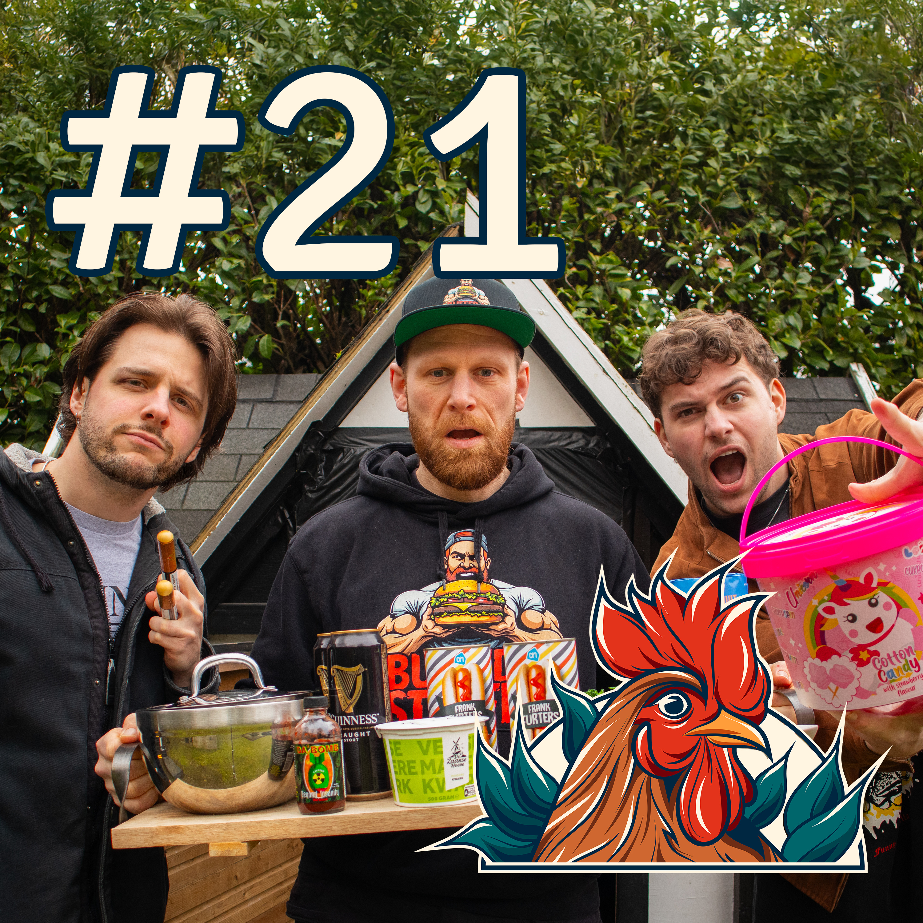 #21 Buffed & Stuffed (Foodchallenge) episode artwork