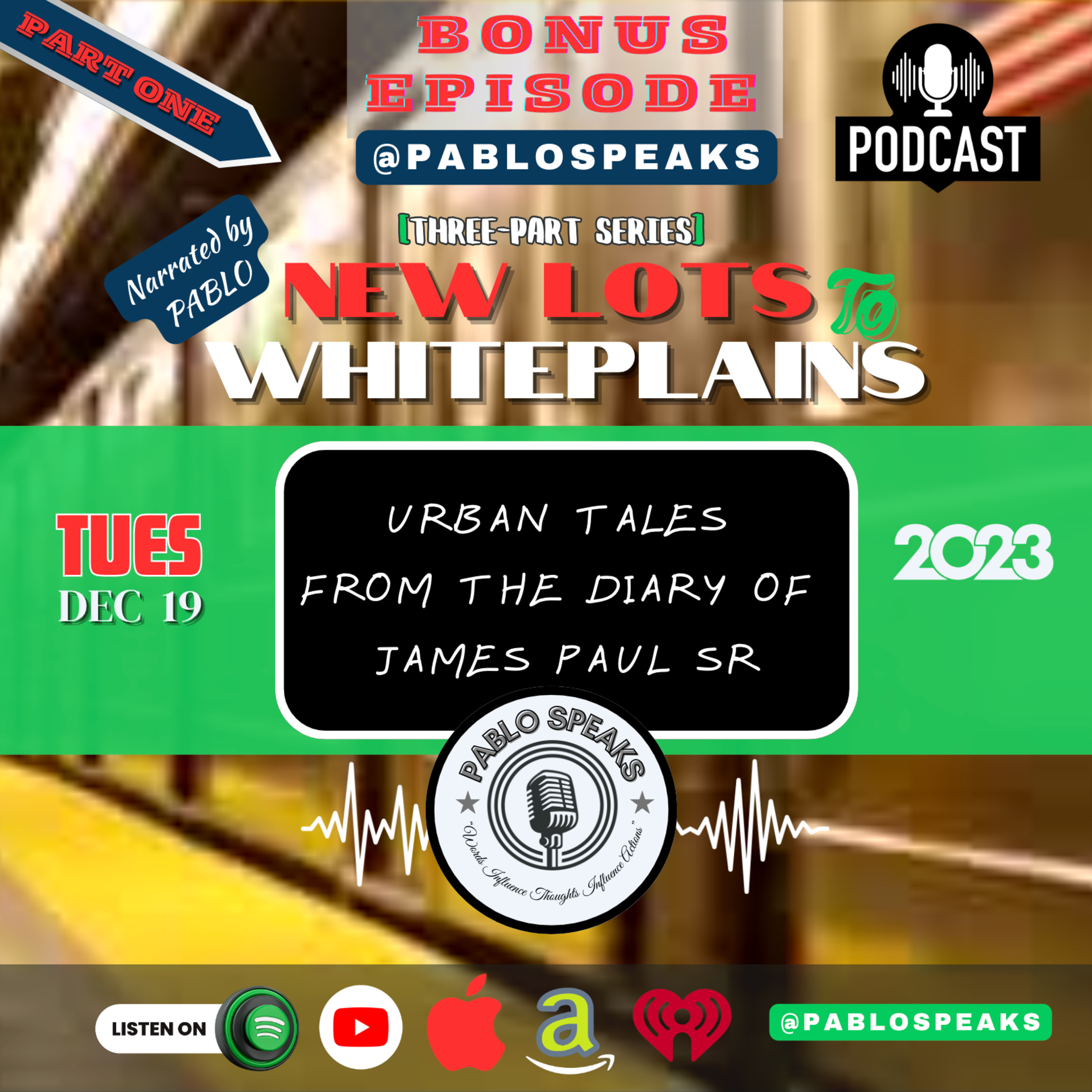 BONUS EPISODE 4: "New Lots to White Plains" (Part ONE)  episode artwork