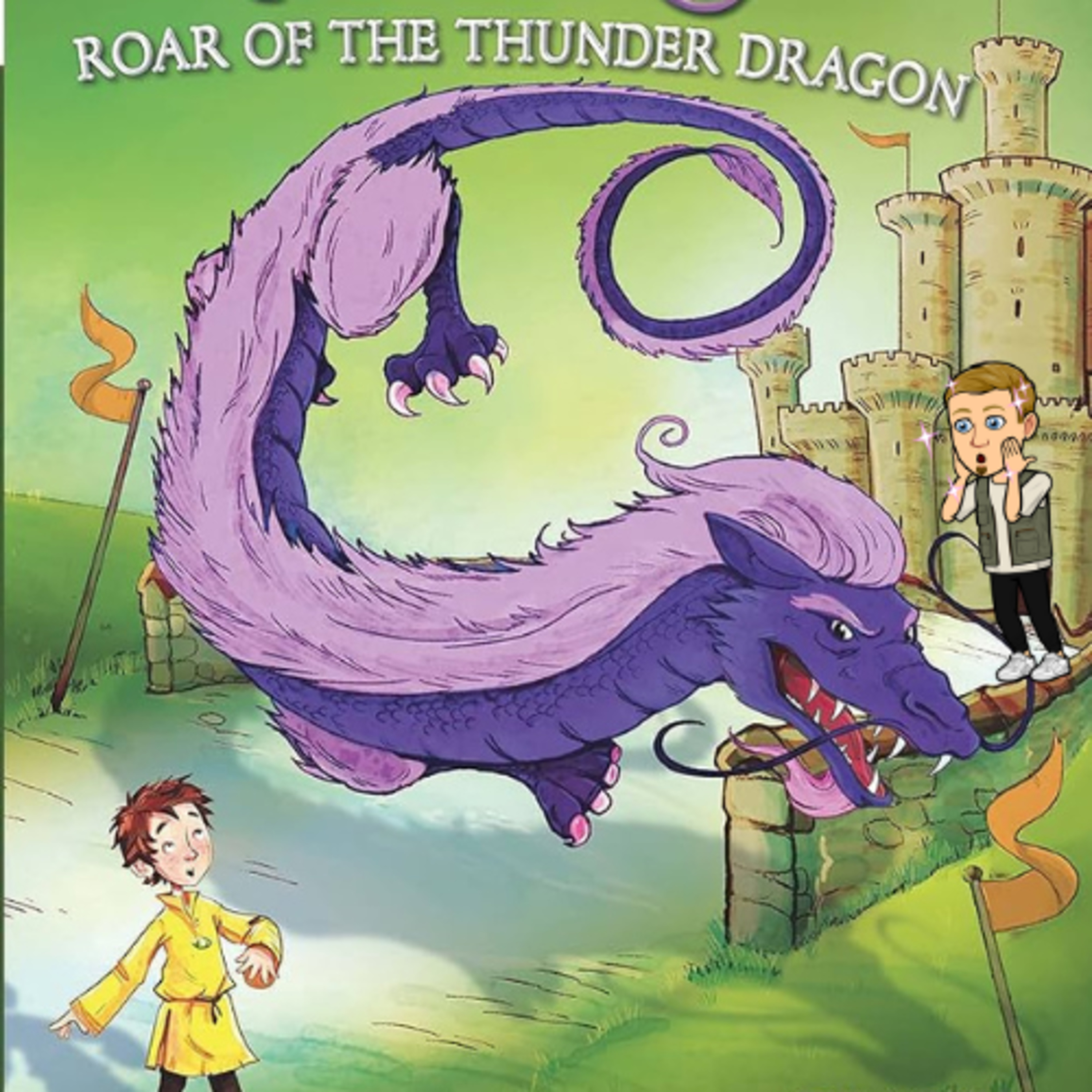 Dragon Masters #8 - 'Roar of the Thunder Dragon' episode artwork
