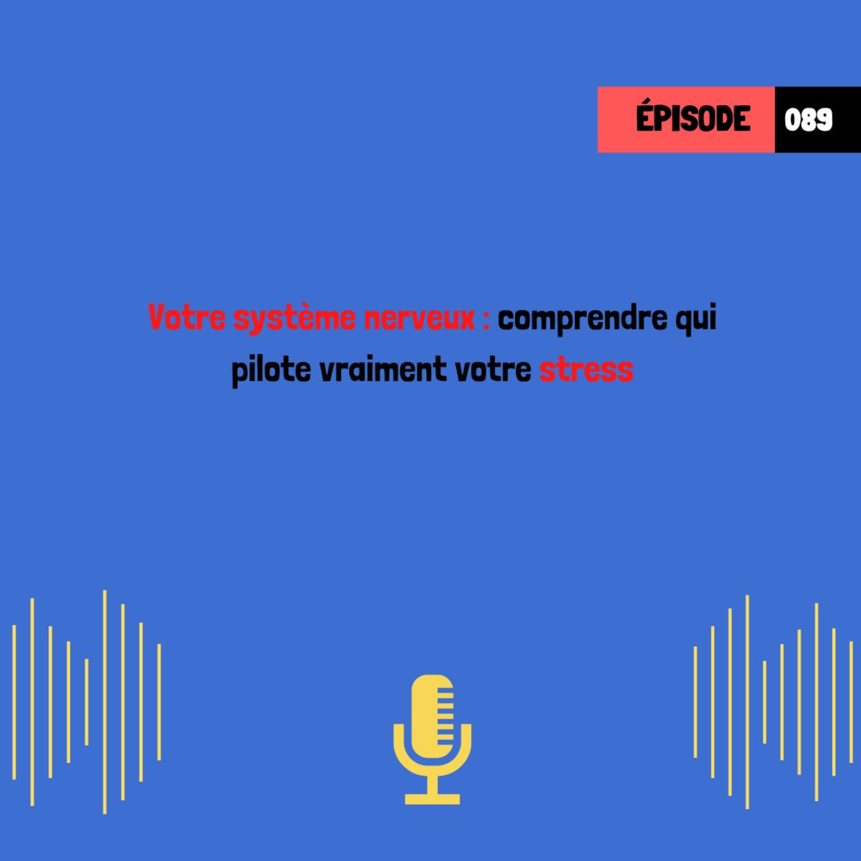 Votre système nerveux : comprendre qui pilote vraiment votre stress (089)