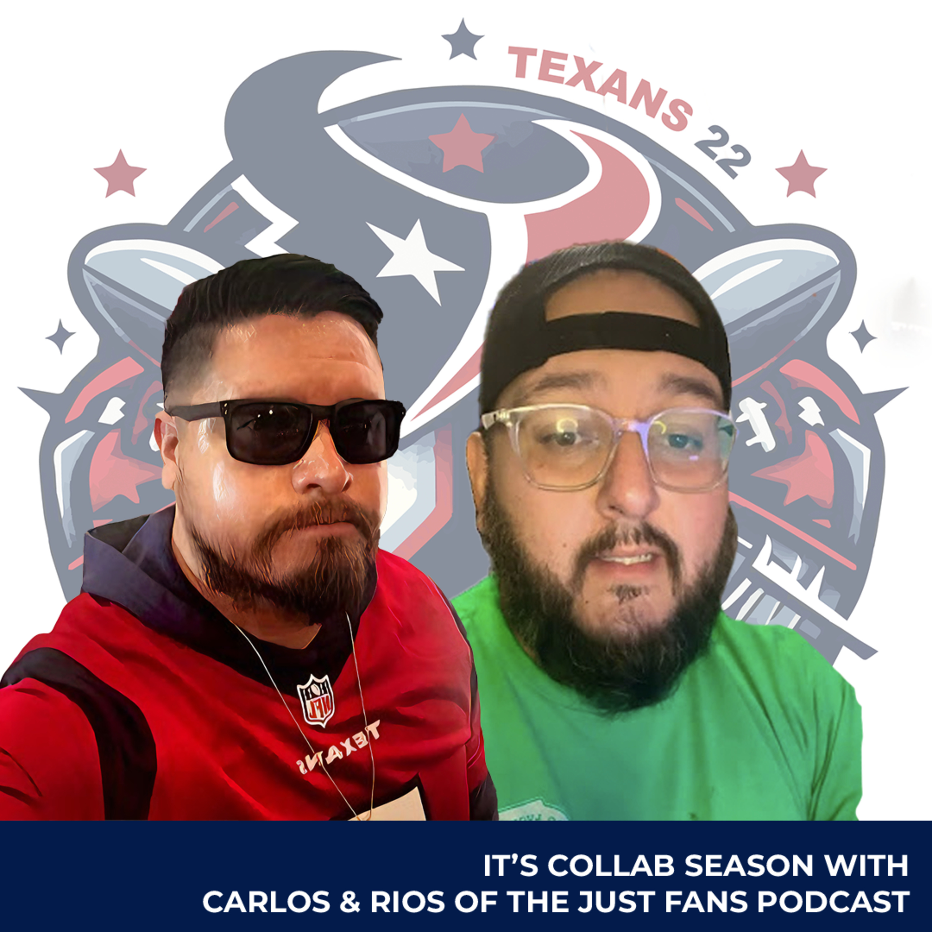 Texans off-season & NFL Rules breakdown with the Just Fans Podcast episode artwork