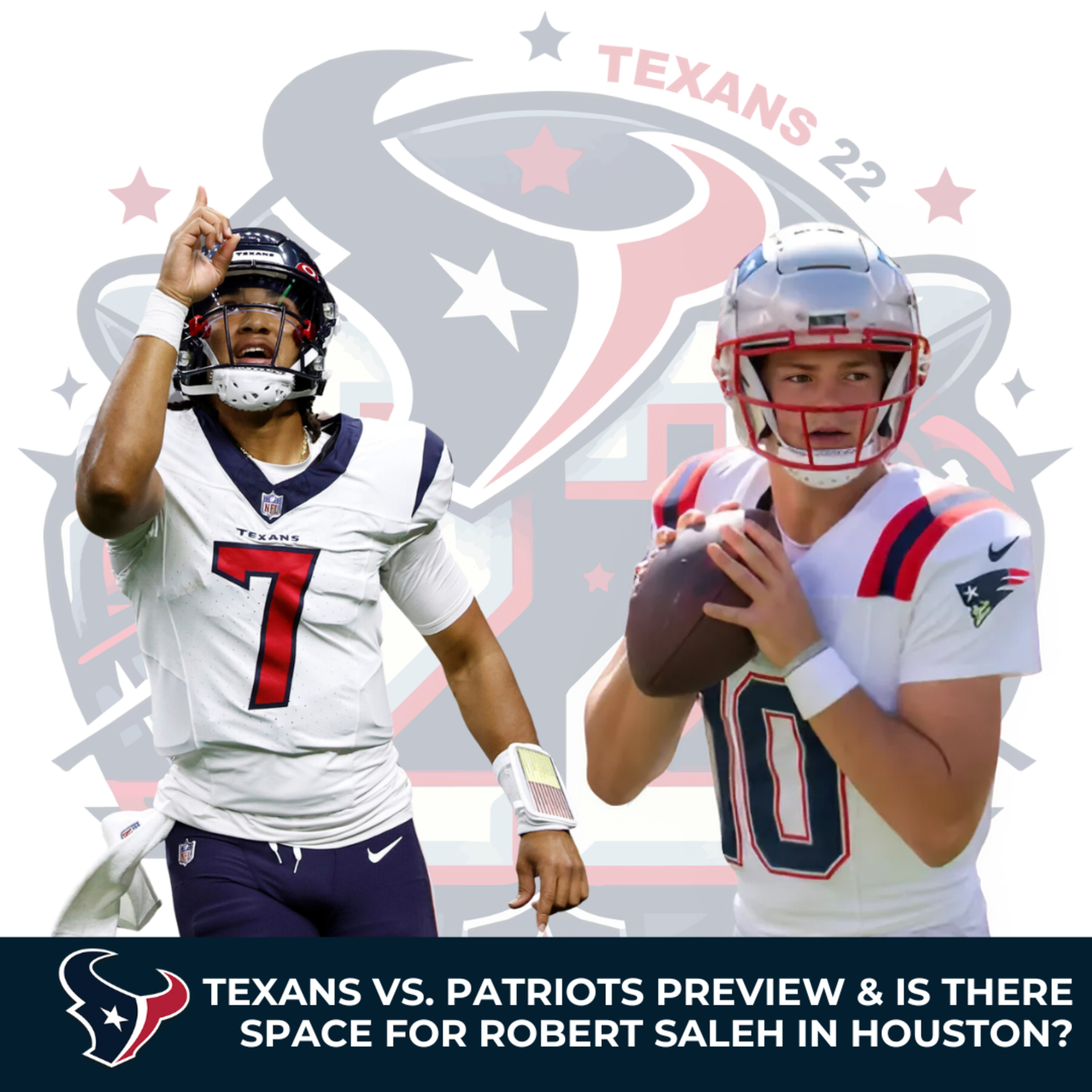 Texans Vs. Patriots preview, beating cover 2 and is there room for Saleh in Houston? (Texans 22 podcast) episode artwork