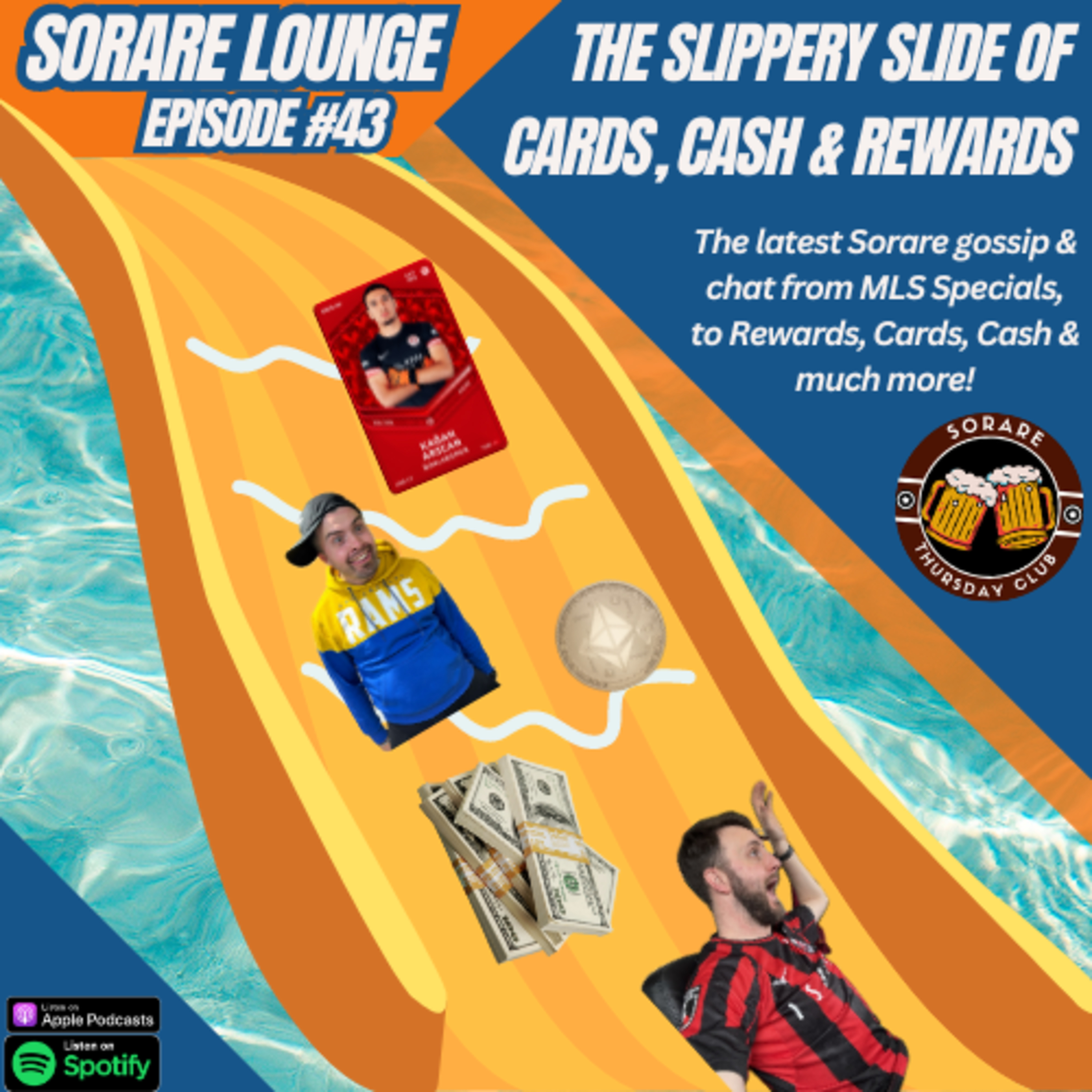 Sorare Lounge Ep43: The Slippery Slide Of Cards, Cash & Rewards episode artwork