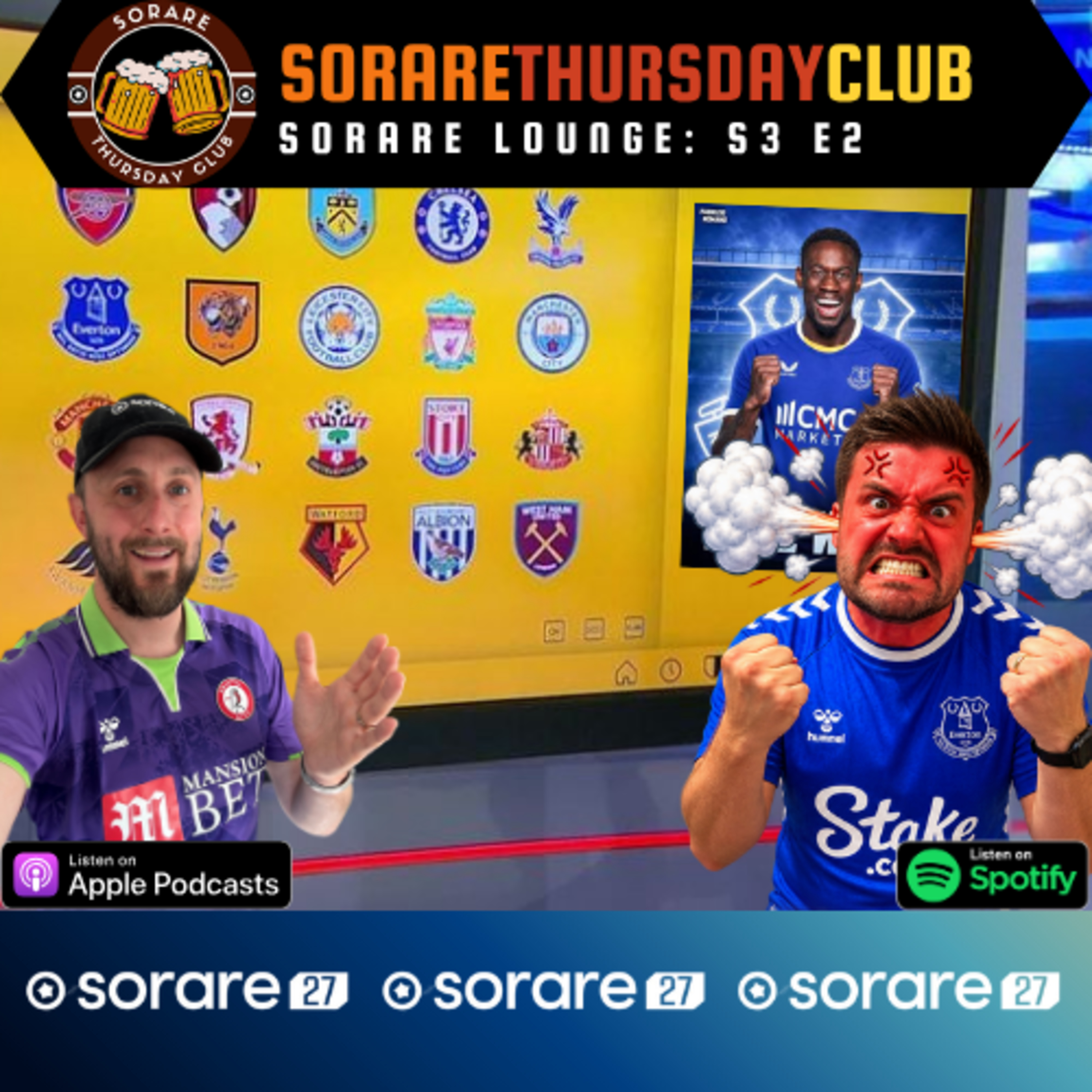 Which Transfers Are GOLD for Sorare 27? 💰⚽ | Did the window BREAK Johnny? | Sorare Lounge Podcast 🎙️ episode artwork