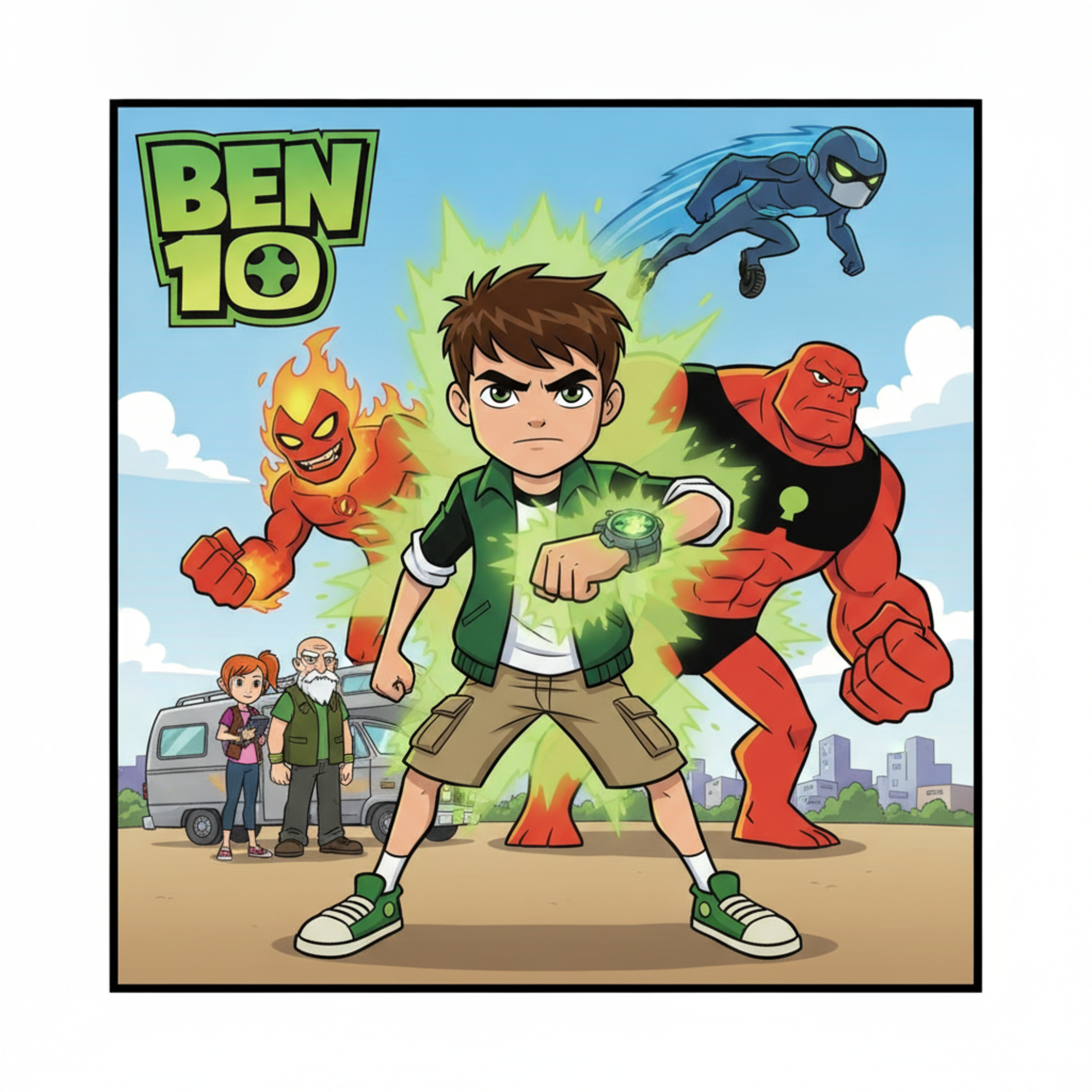 גיבורי על - הסיפור של בן10 episode artwork