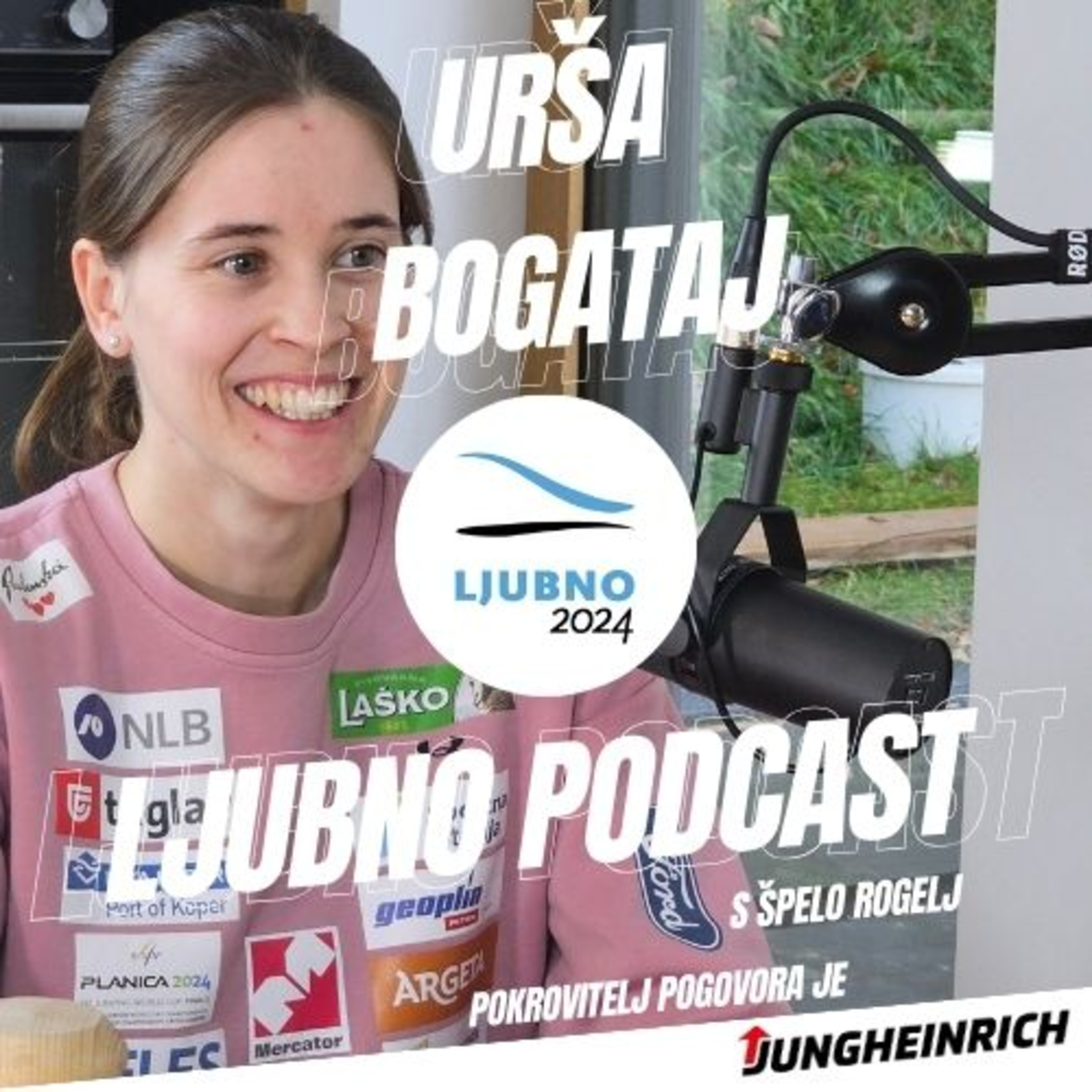 Ljubno podcast s Špelo Rogelj #03 - Urša Bogataj - Ko so ljudje videli skakalni dres, so me spraševali, če se grem potapljat. episode artwork