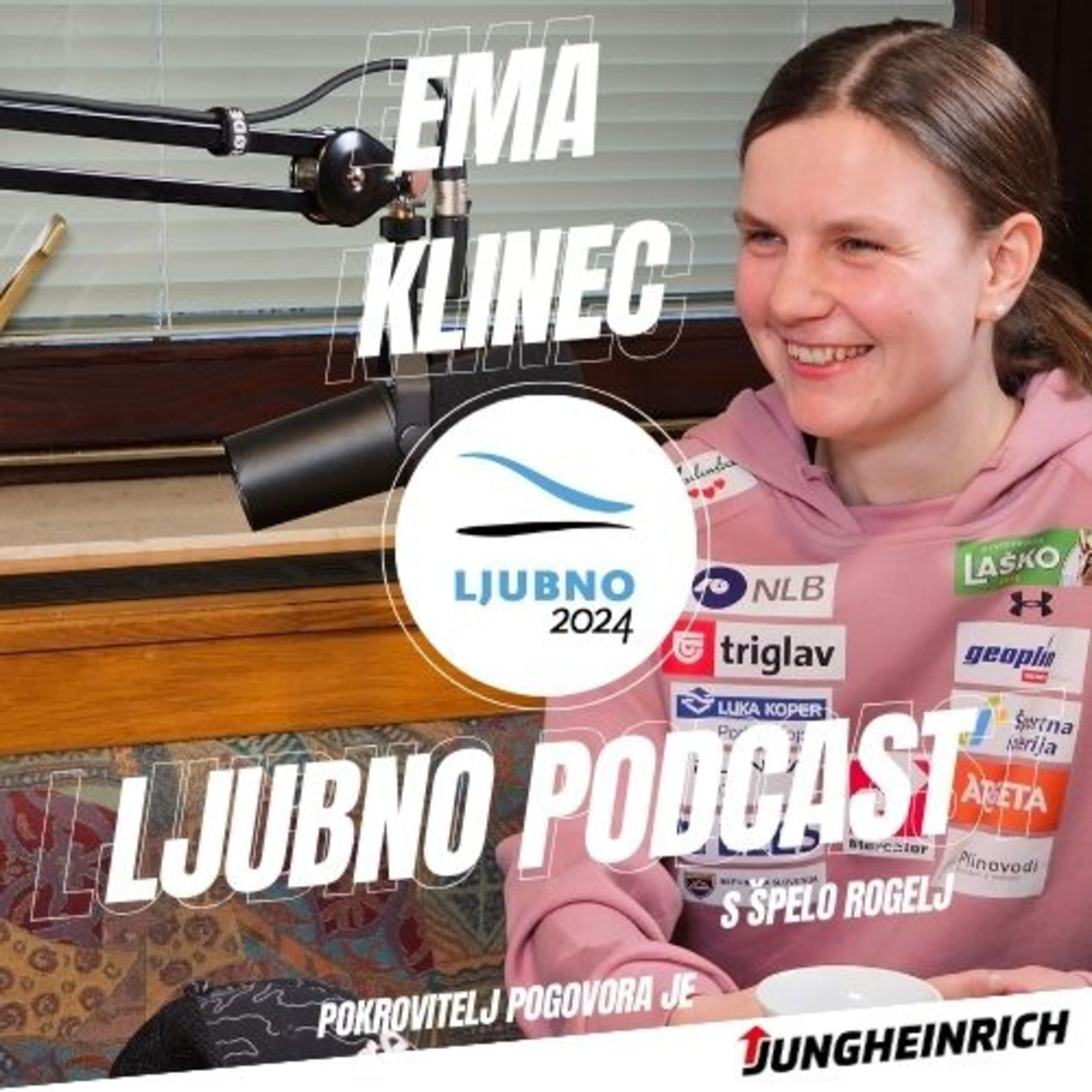 Ljubno podcast s Špelo Rogelj #05 - Ema Klinec - Občutek, ko se na Ljubnem vsedeš na rampo in spodaj vse začne kričat je tak, da ne moreš razmišljat in se samo spustiš. episode artwork