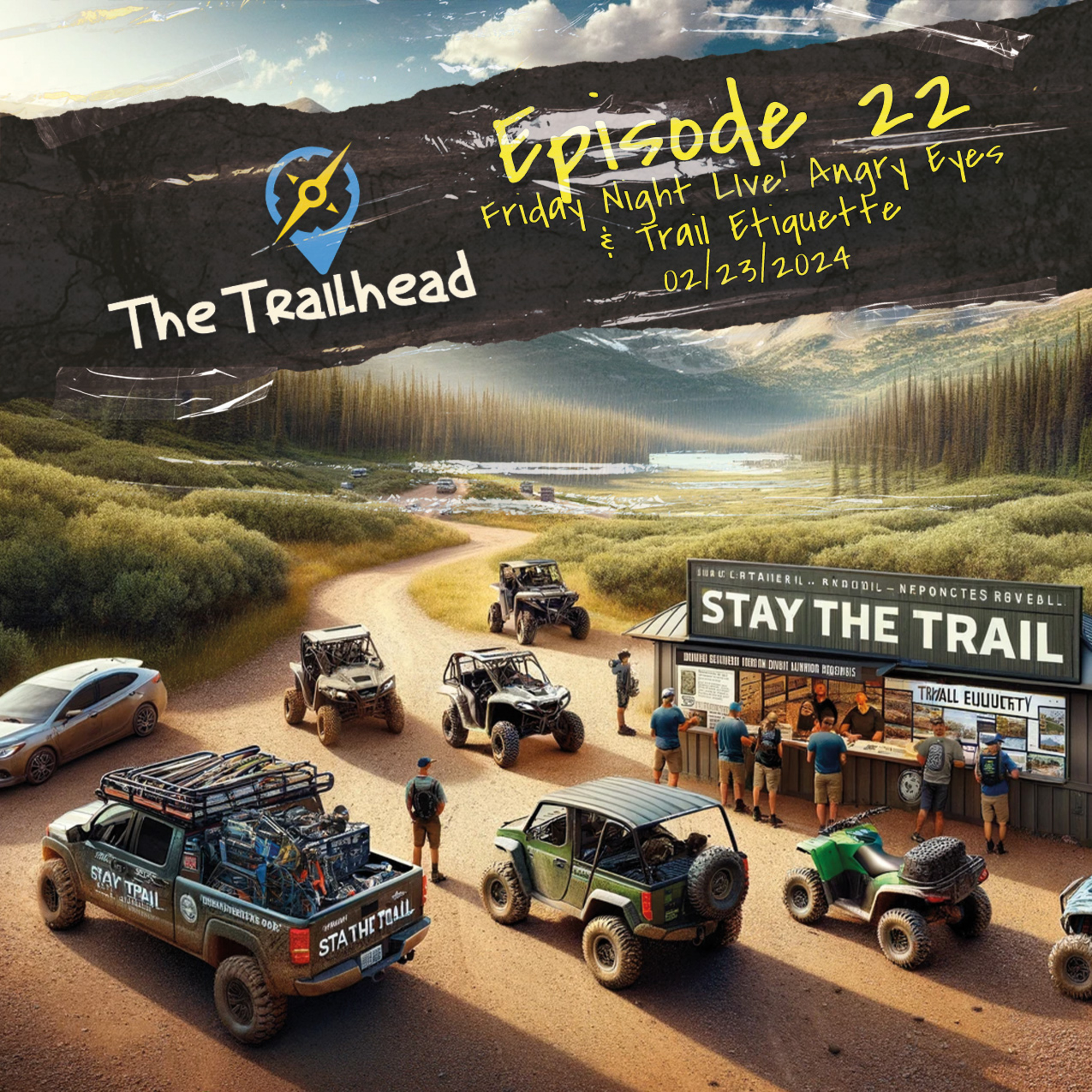 #22 Unfiltered: Angry Eyes & Trail Etiquette episode artwork