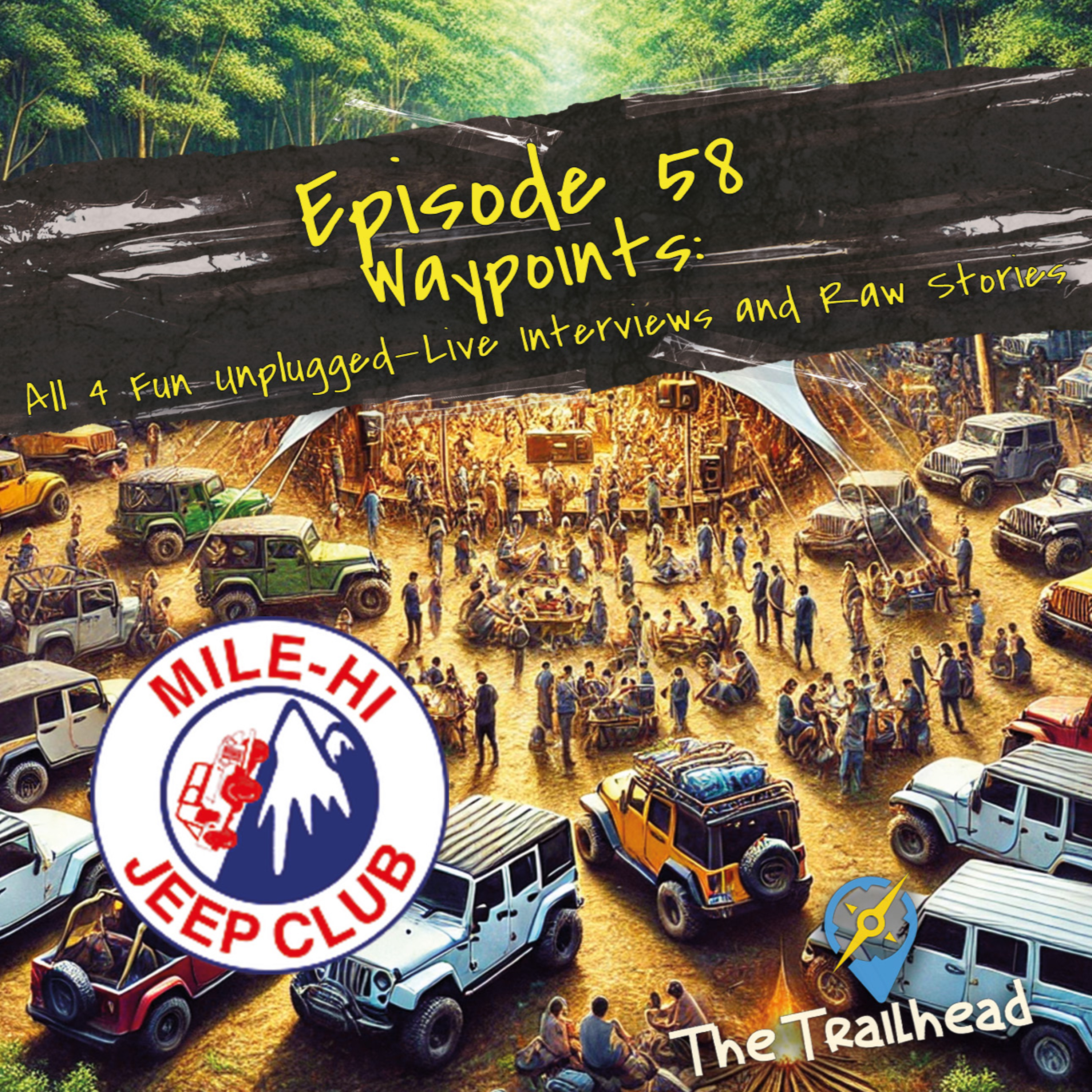 #58 Waypoints: All 4 Fun Unplugged—Live Interviews and Raw Stories episode artwork