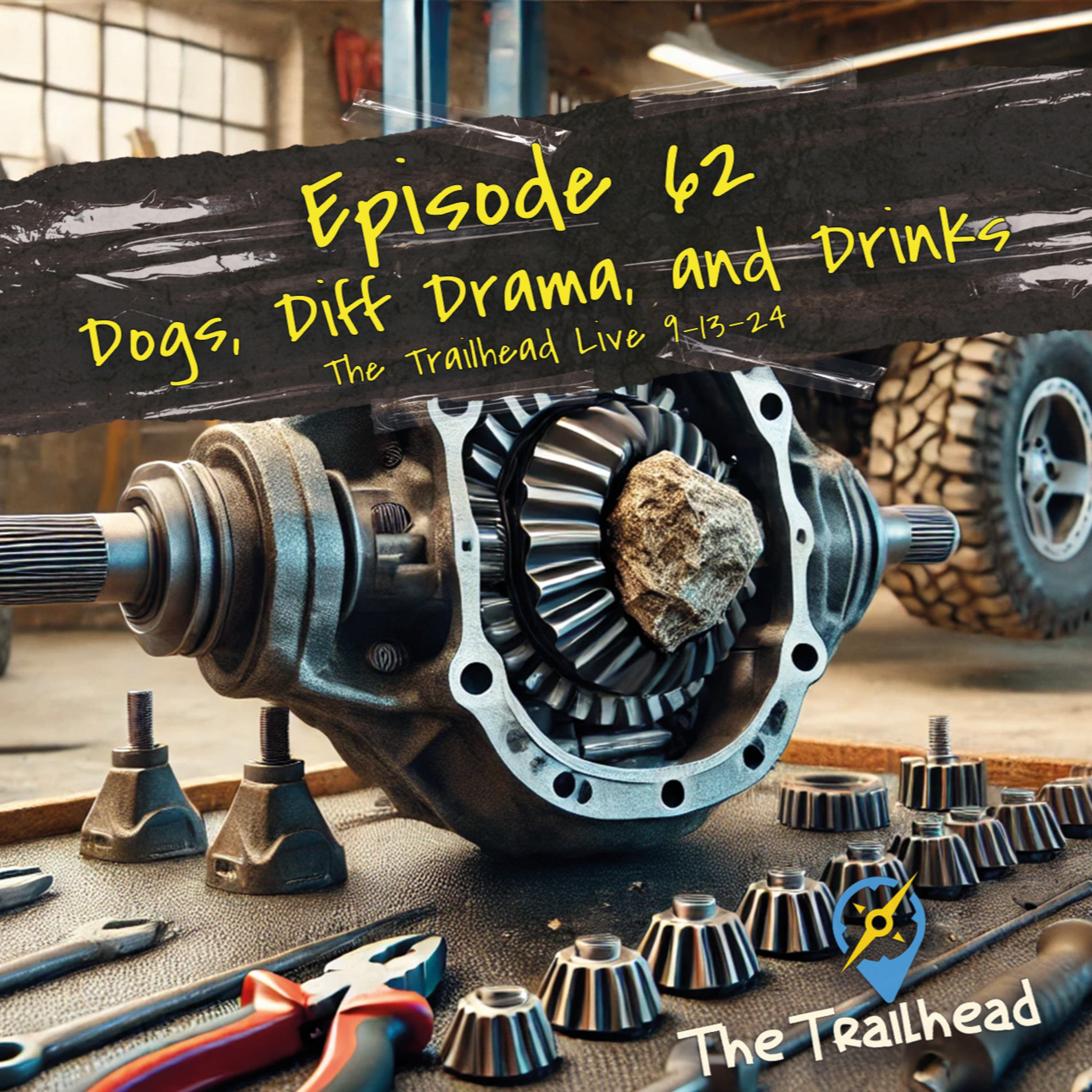 #62 Dogs, Diff Drama, and Drinks: The Trailhead Live 9-13-24 episode artwork