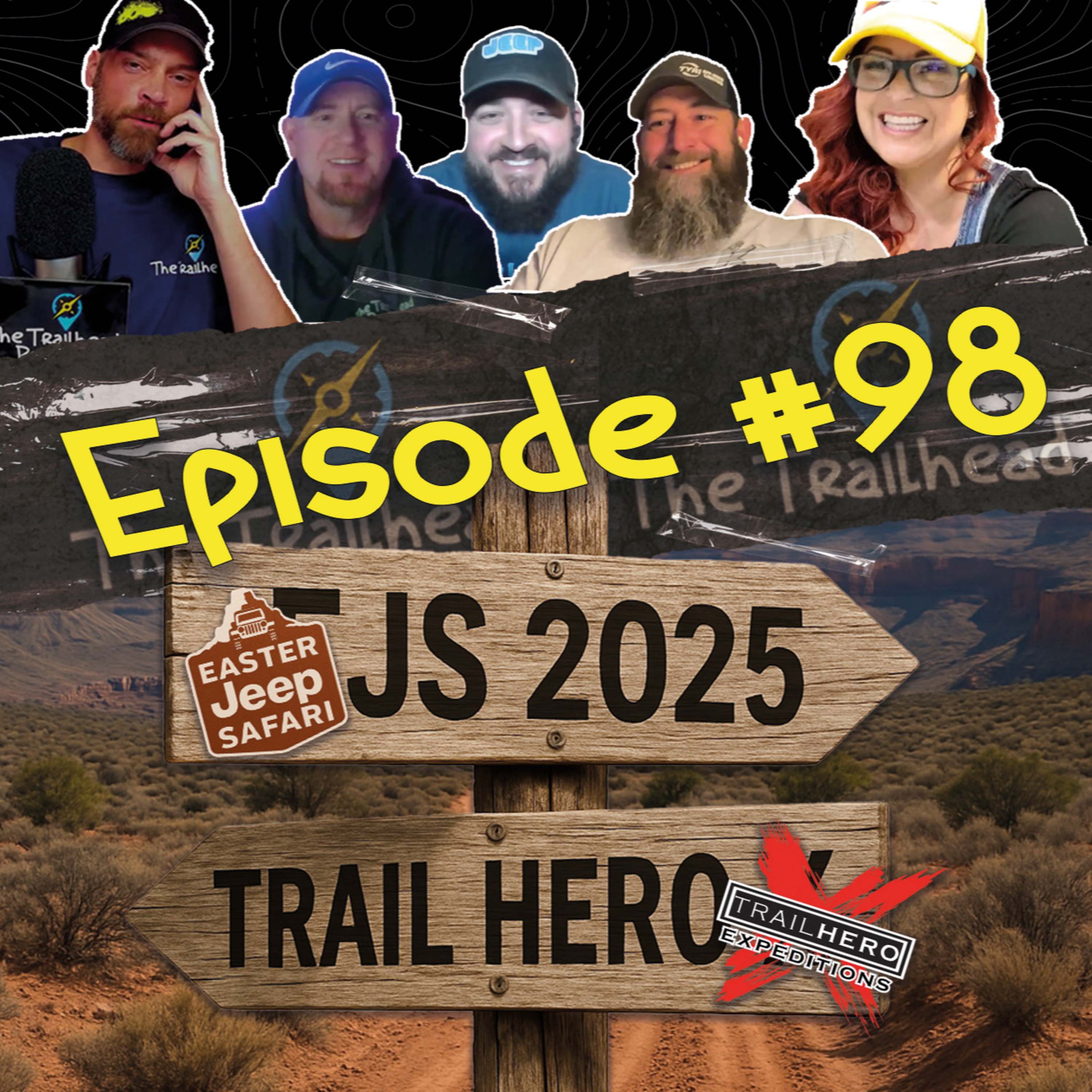 #98 Unfiltered: The Trailhead Joins Trail Hero X | EJS Builds, Trail Bingo & More! episode artwork