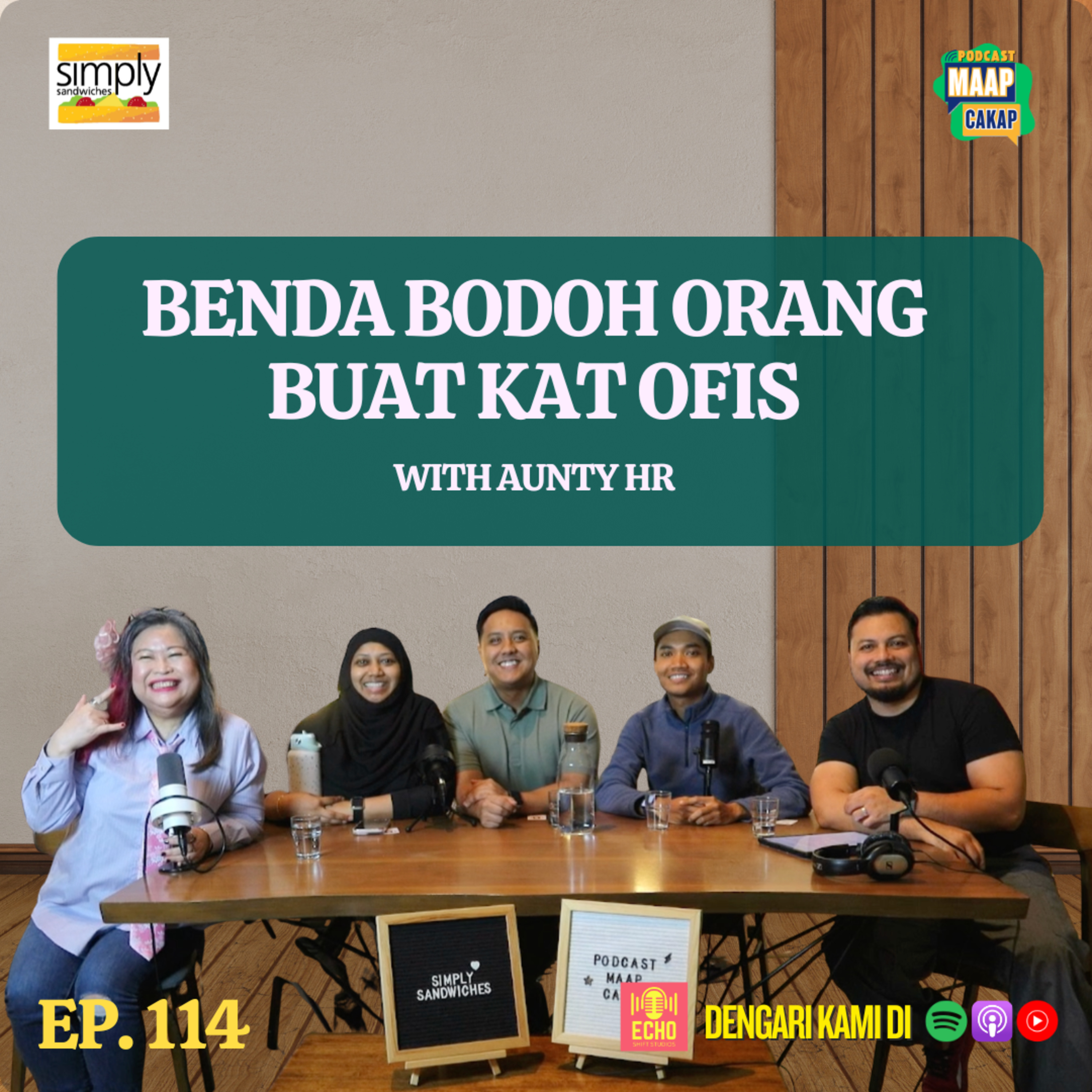 Benda Bodoh Orang Buat kat Ofis with Aunty HR episode artwork