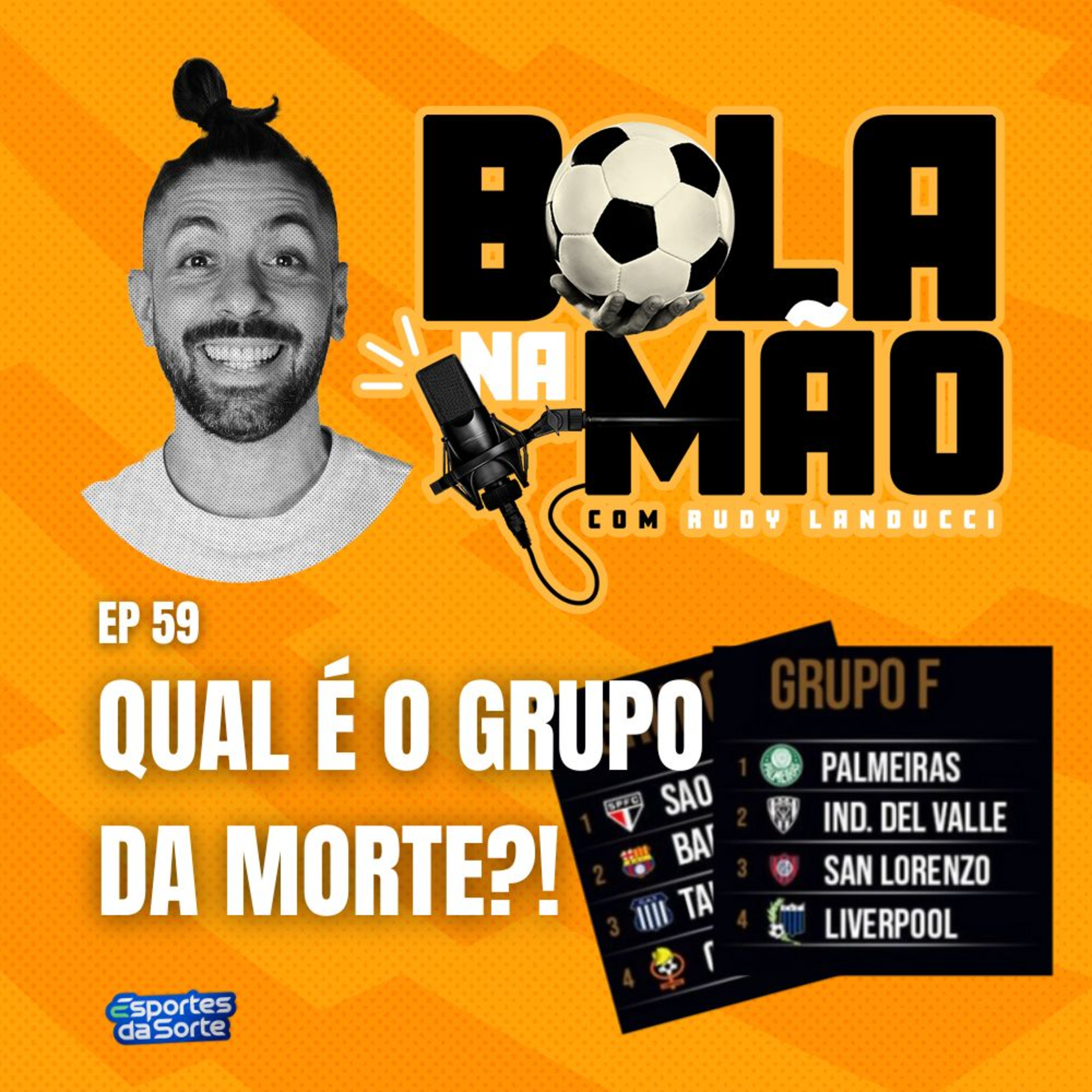 Qual o grupo da morte da libertadores? - Bola Na Mão #59 episode artwork