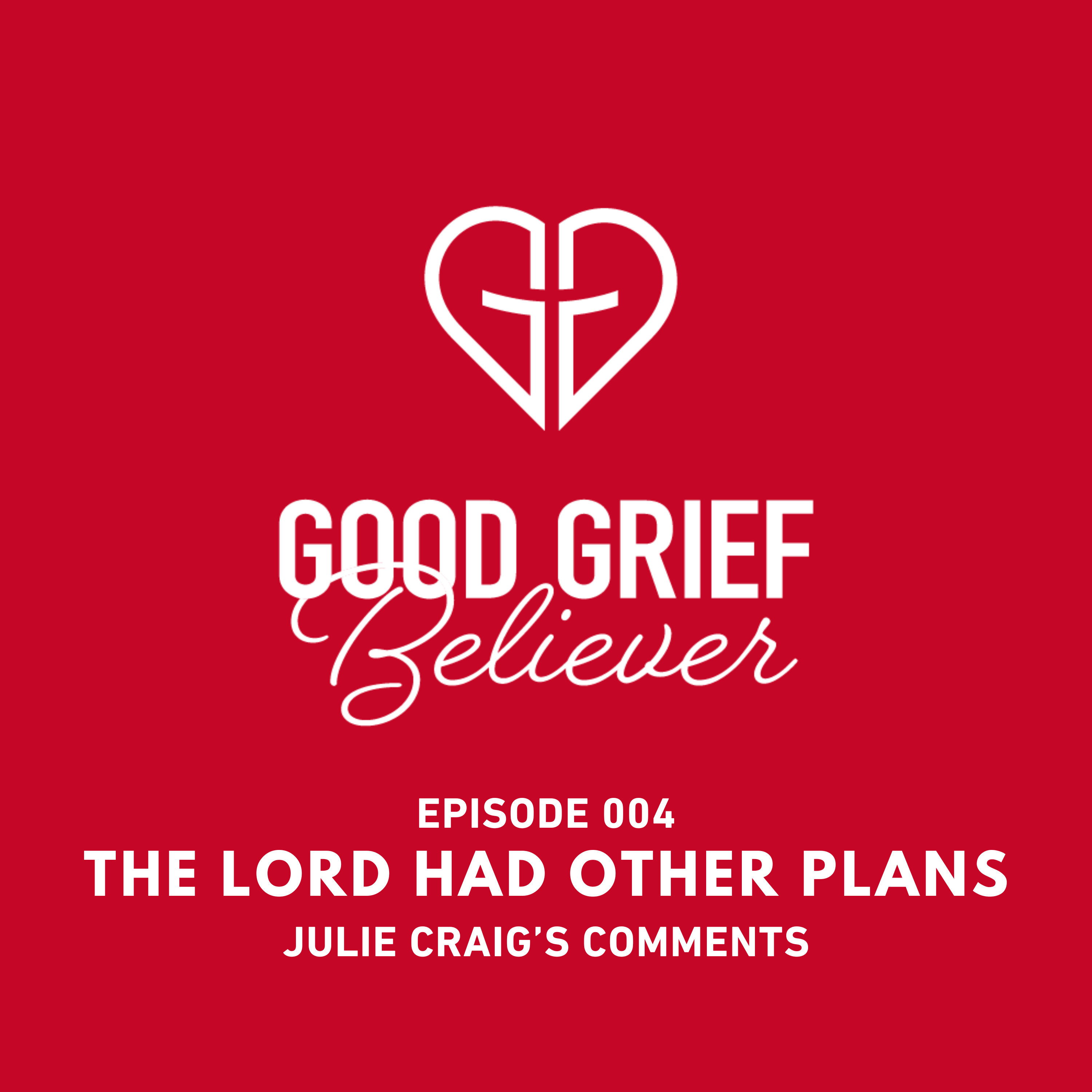 The Lord Had Other Plans - Julie Craig's Comments episode artwork