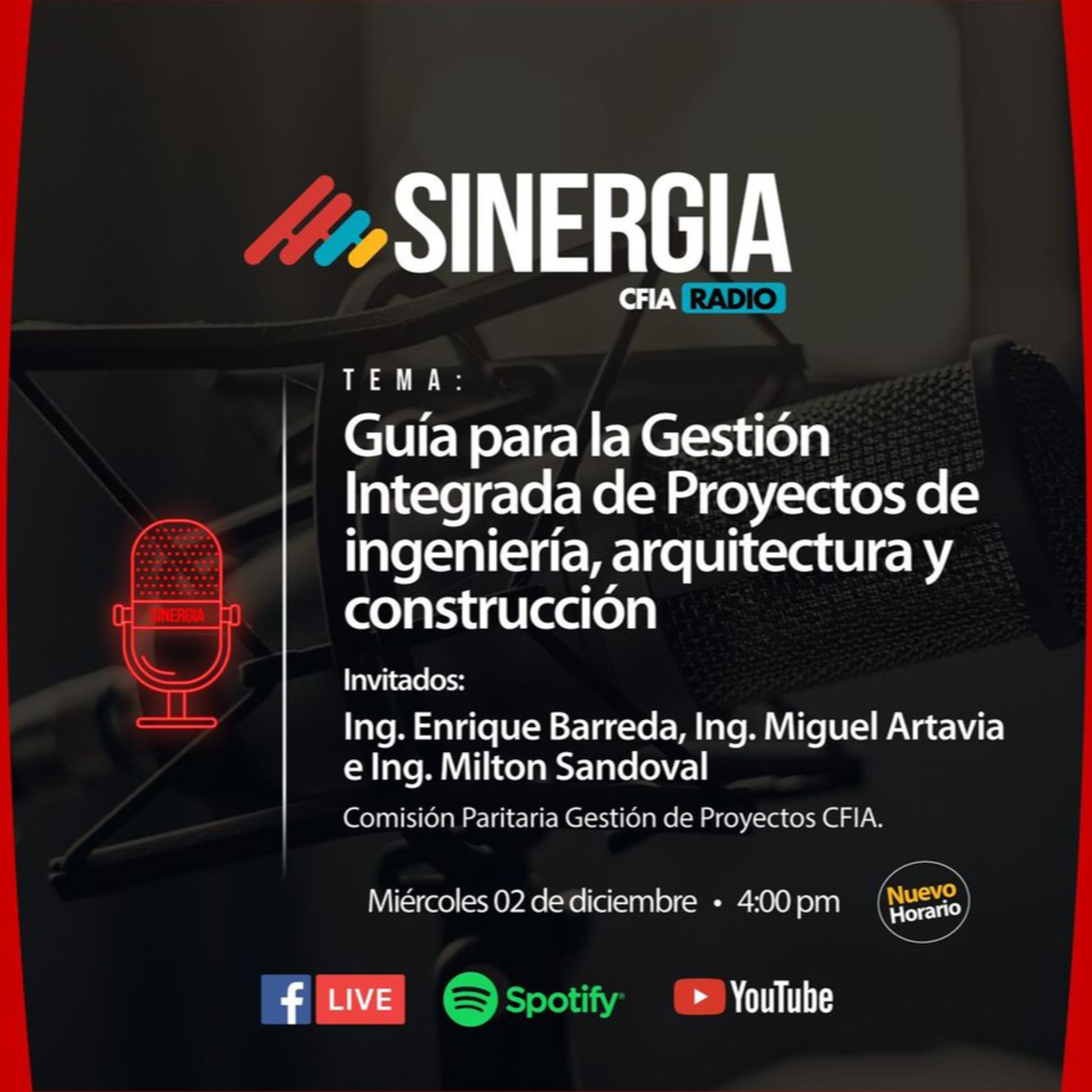 Portada de Sinergia CFIA Podcast