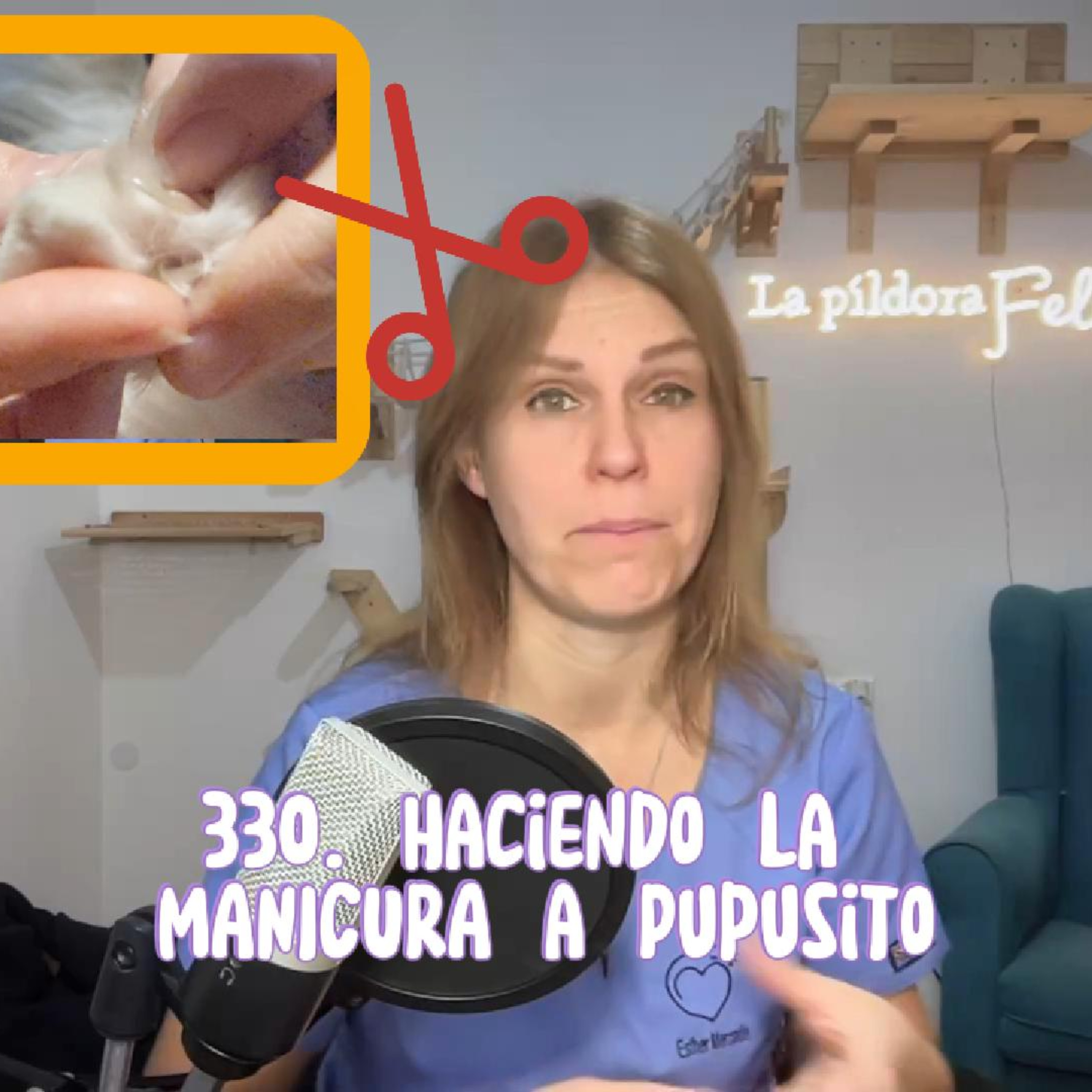Imagen del episodio 330. Haciendo la MANICURA a Pupusito
