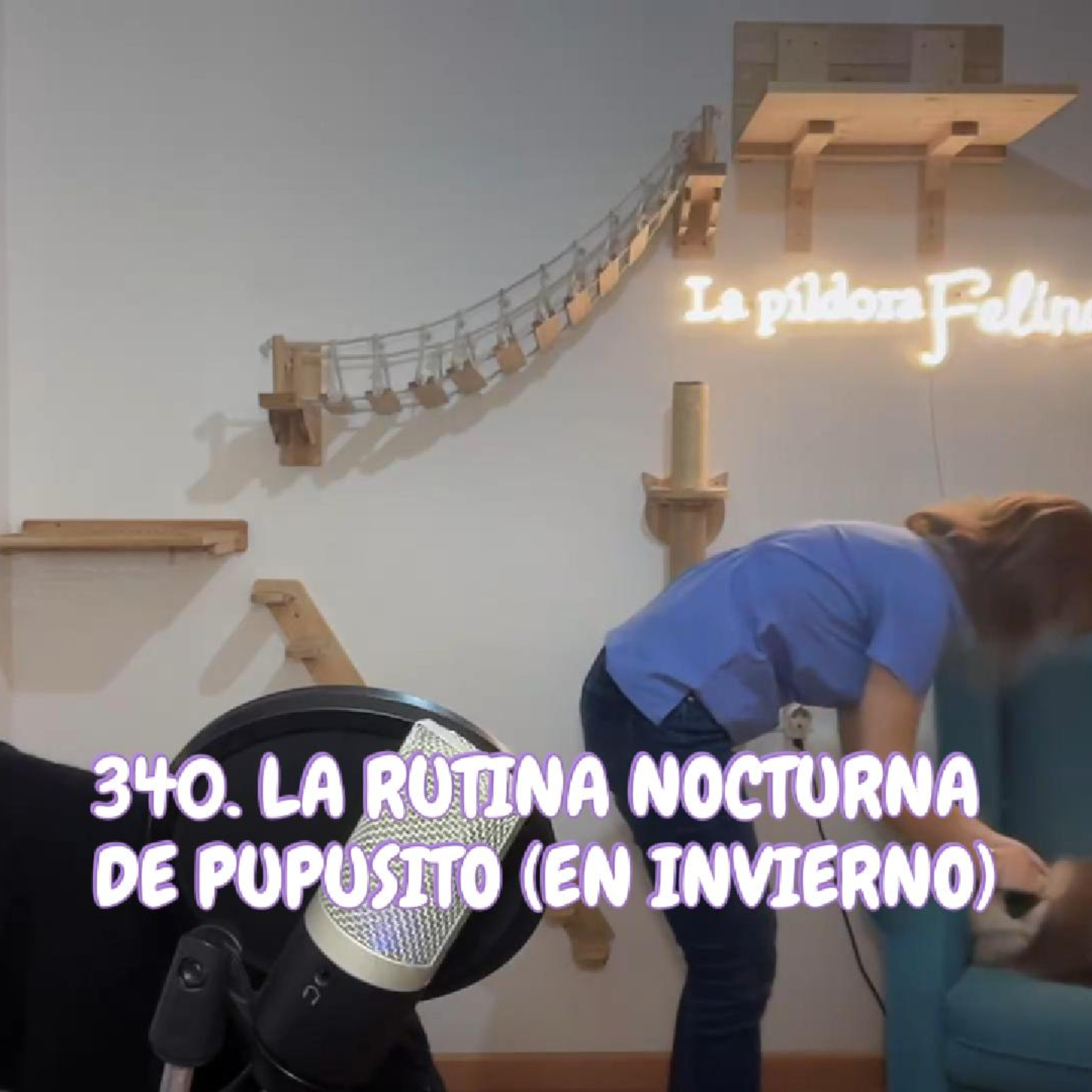 Imagen del episodio 340. La rutina NOCTURNA de Pupusito (en INVIERNO)