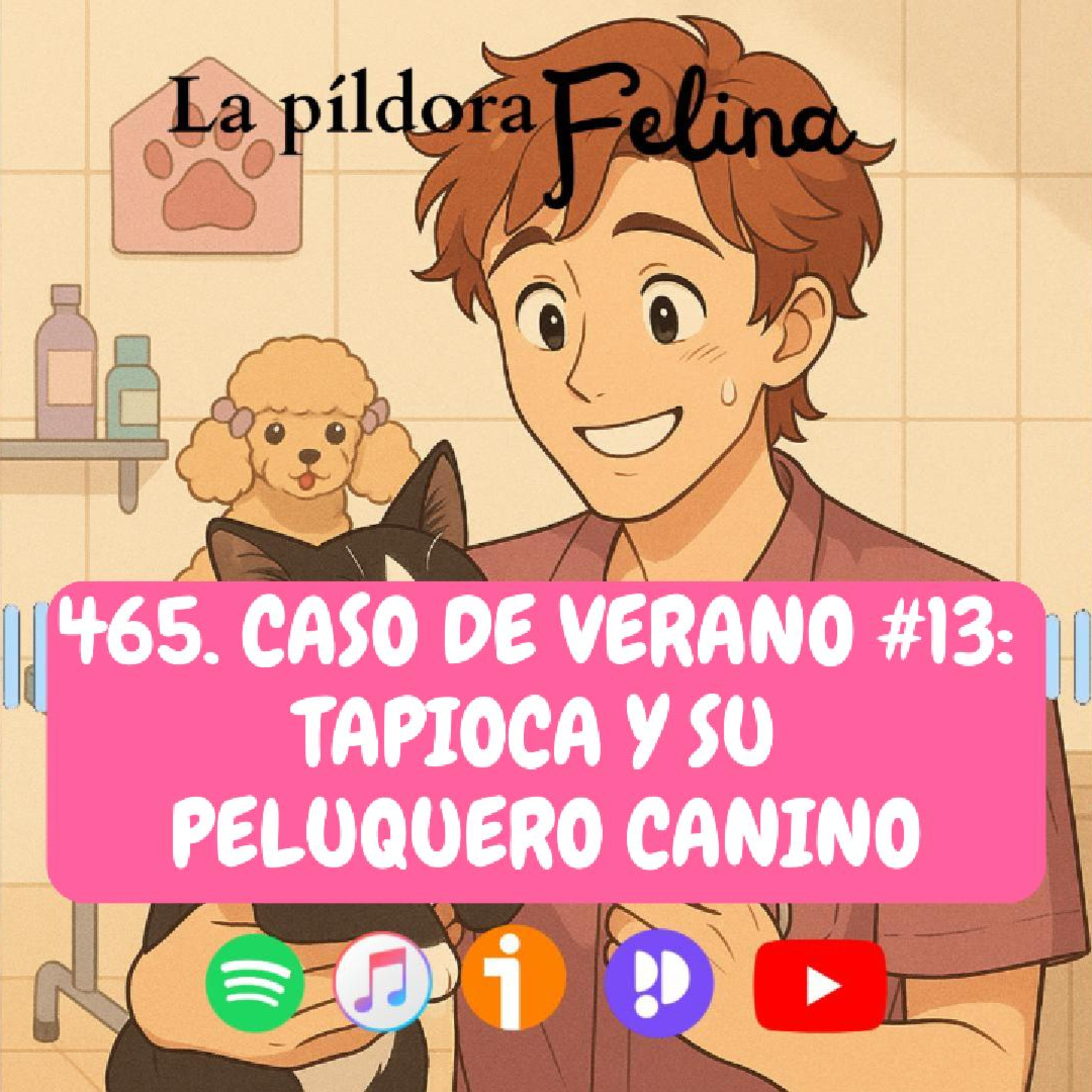 Imagen del episodio 465. Caso de verano #13: Tapioca y su peluquero CANINO