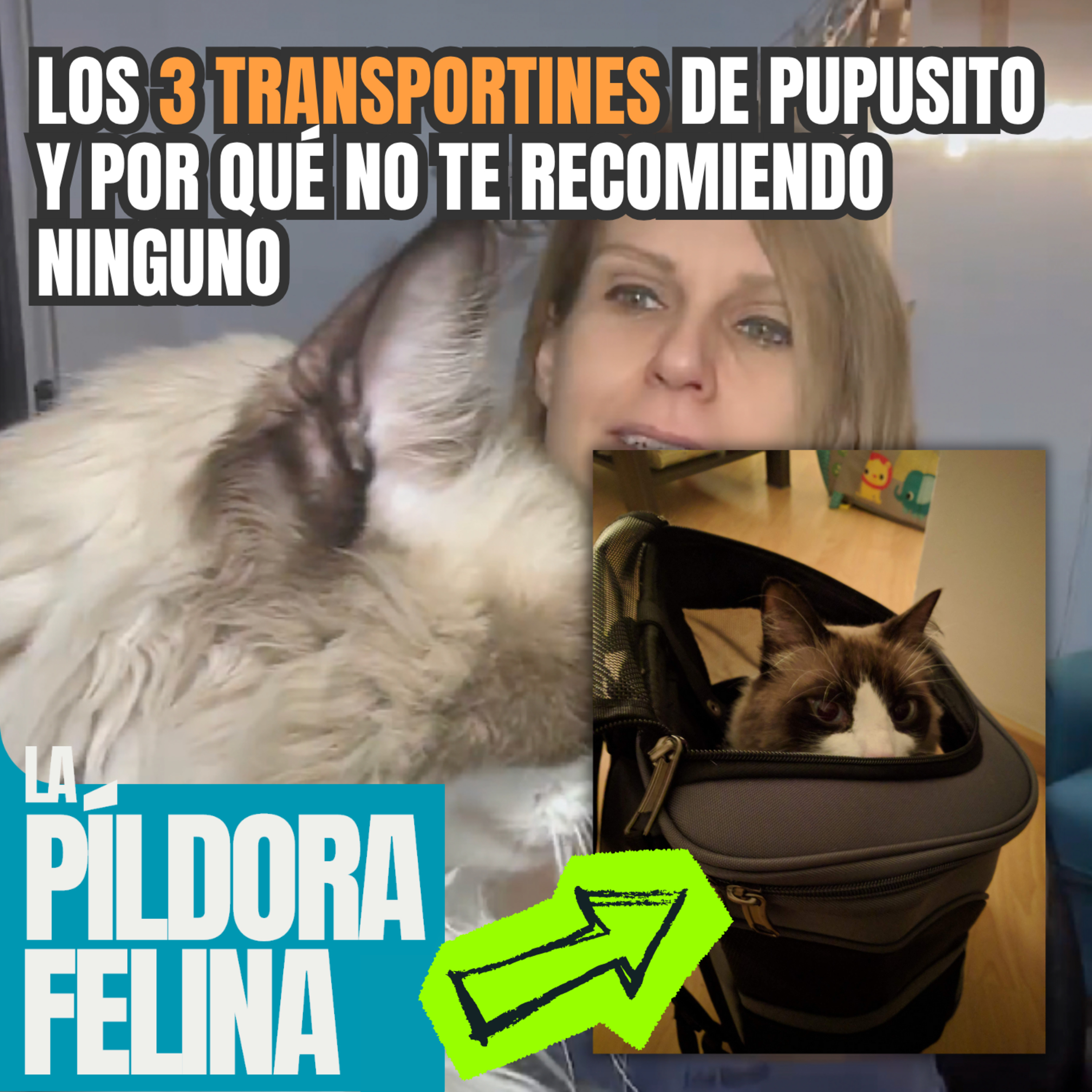 Imagen del episodio 550. Los 3 TRANSPORTINES de Pupusito y por qué no te recomiendo ninguno