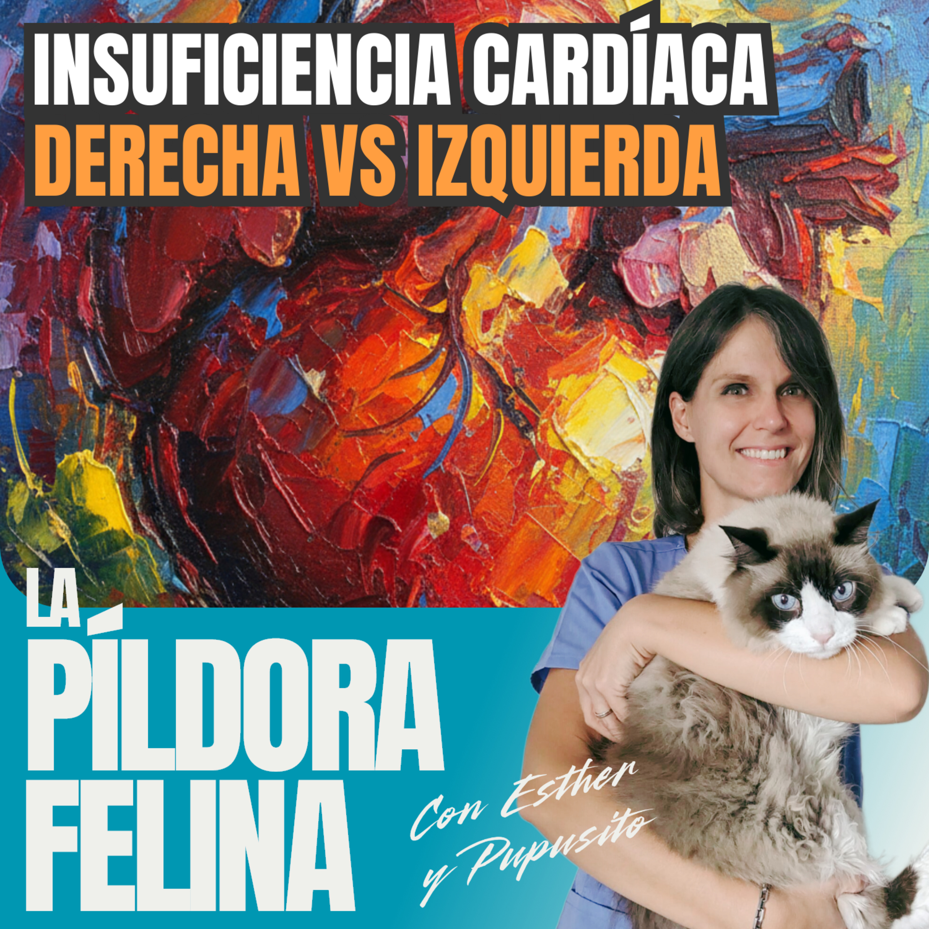 Imagen del episodio 631. Insuficiencia cardíaca DERECHA VS IZQUIERDA