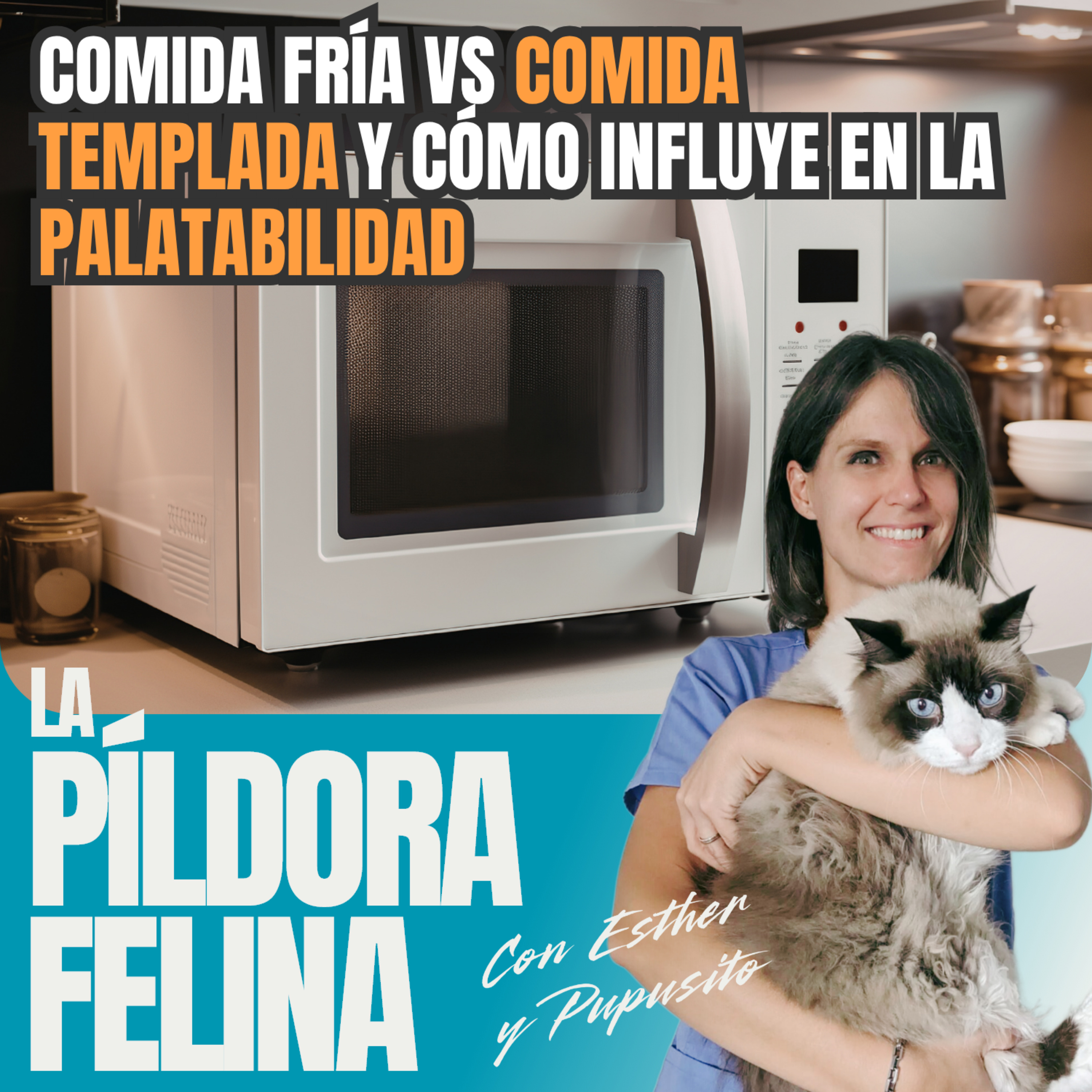 Imagen del episodio 663. Comida fría vs COMIDA TEMPLADA y cómo influye en la PALATABILIDAD