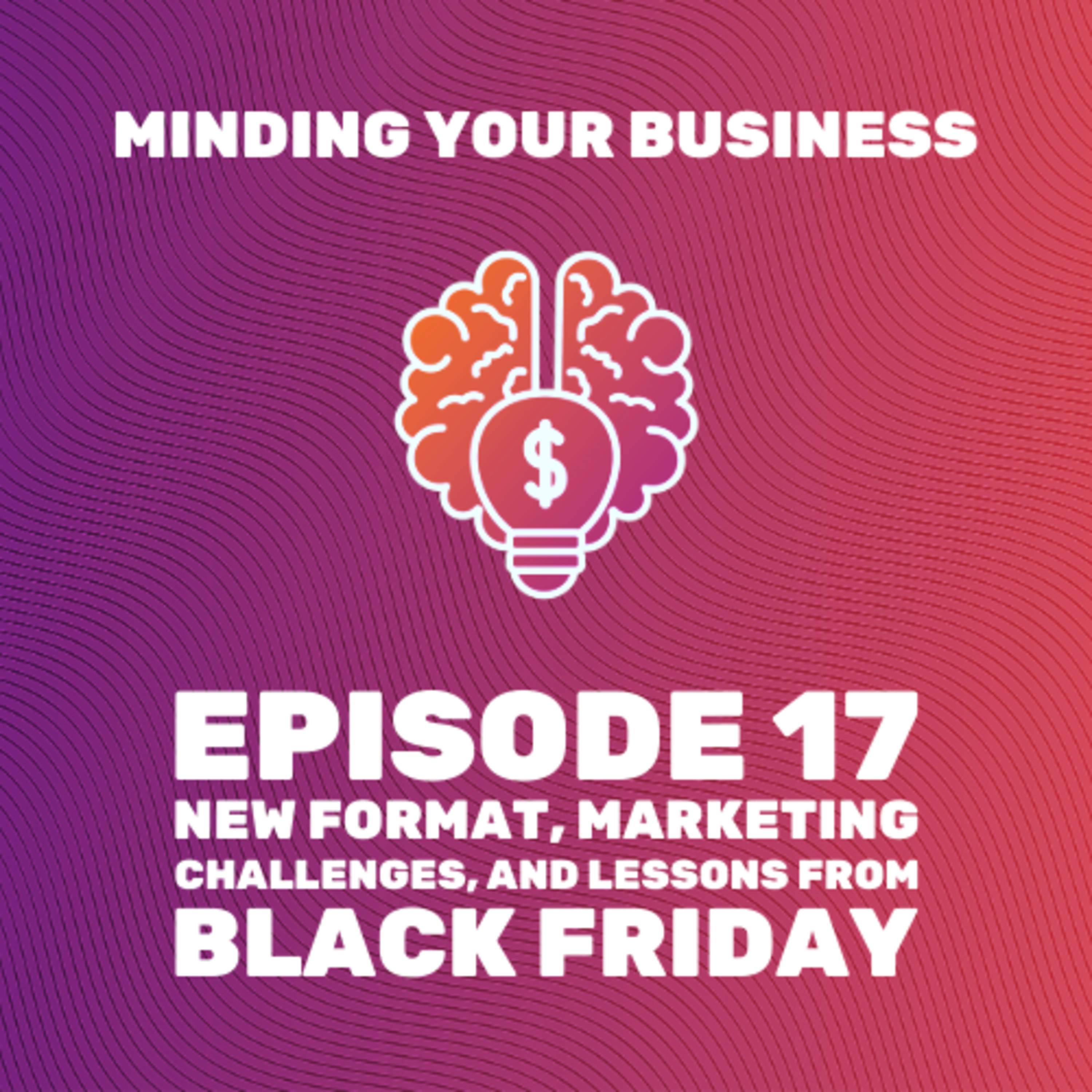 Episode 17: New Format, Marketing Challenges, and Lessons from Black Friday