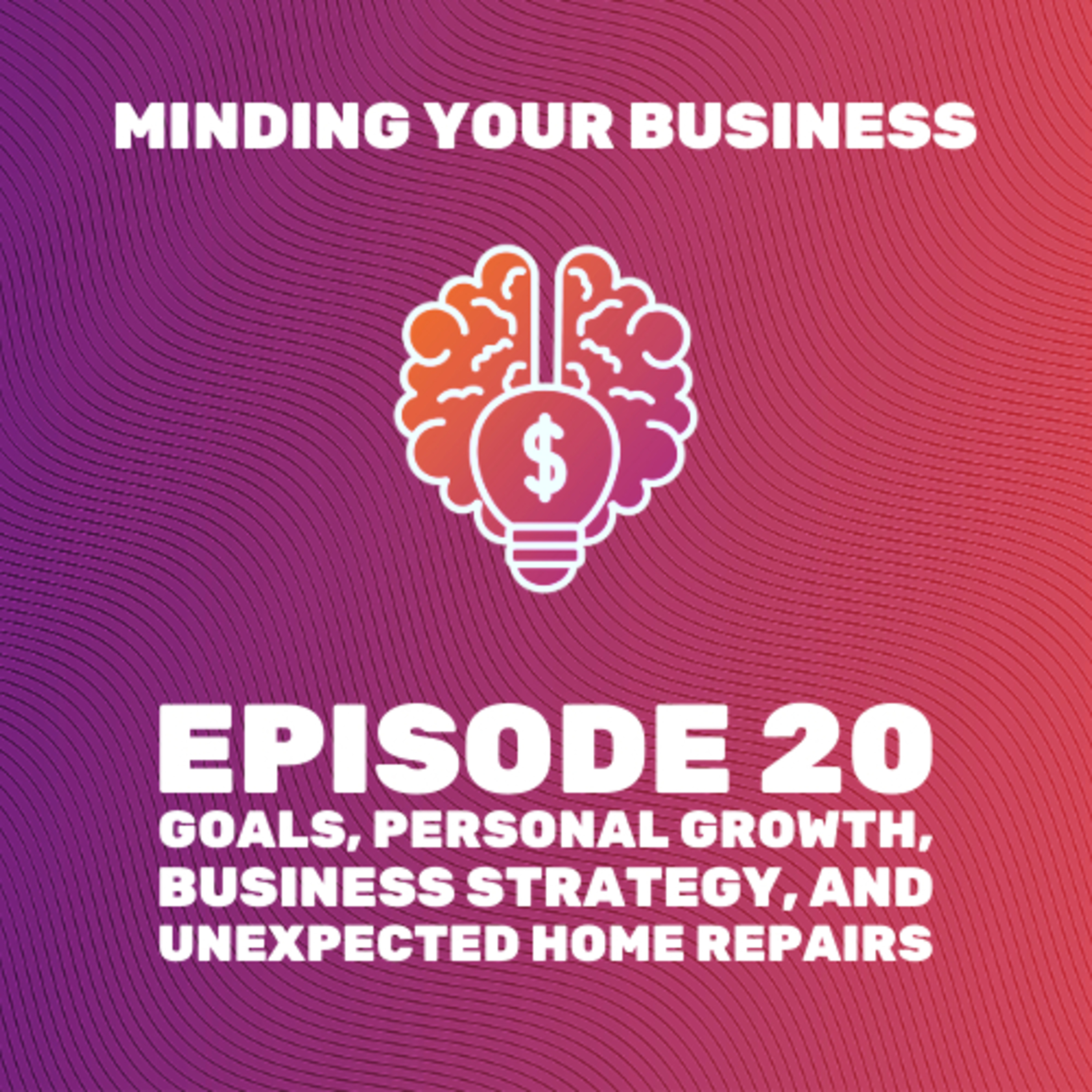 Episode 20: Goals, Personal Growth, Business Strategy, and Unexpected Home Repairs
