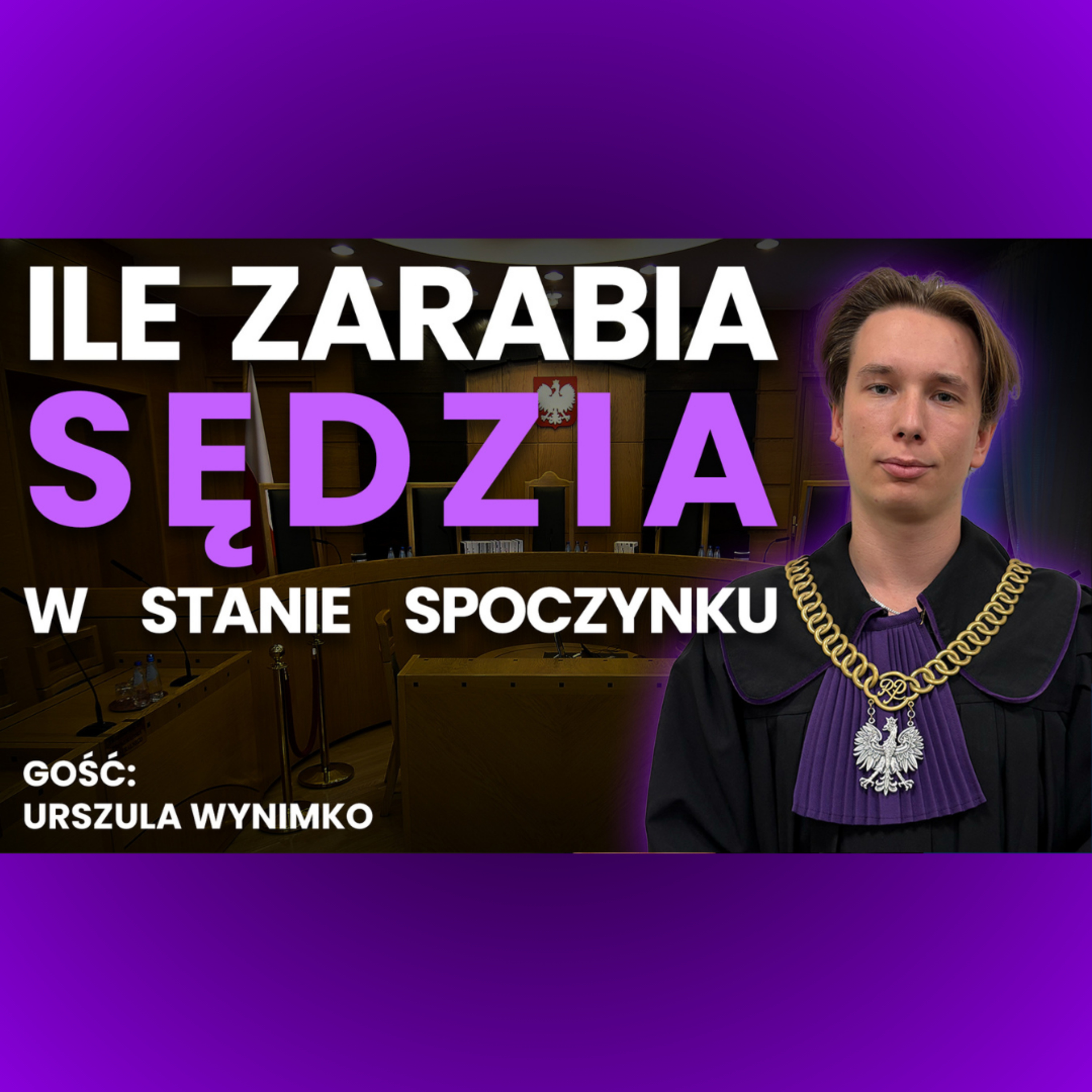 "Były takie sprawy gdzie nie dało się wydać DOBREGO wyroku" | Urszula Wynimko episode artwork