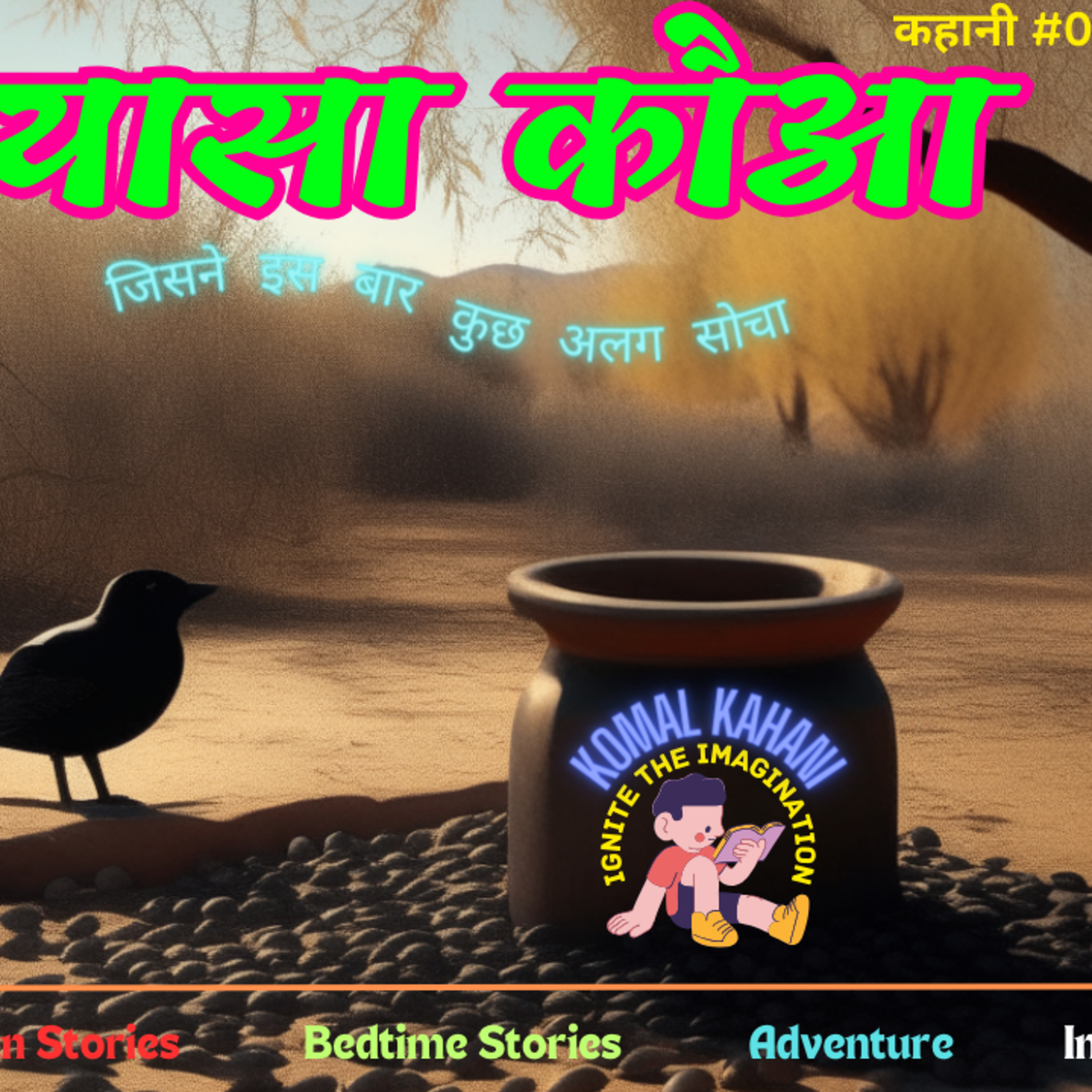 हिंदी की कहानी कोमल की जुबानी (Hindi Kahaniya - Hindi Stories for Kids - Indian Story Kahani Tale)