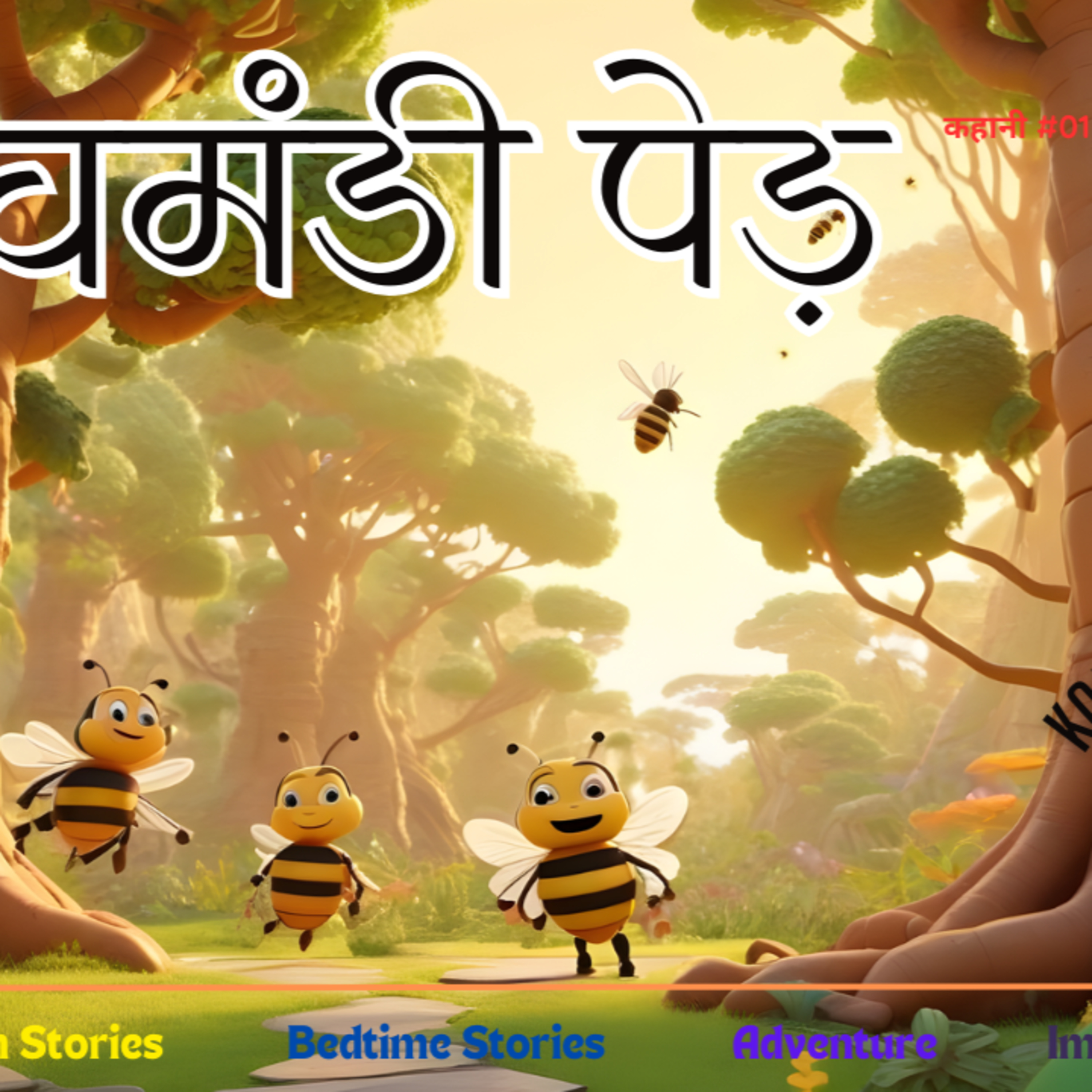 हिंदी की कहानी कोमल की जुबानी (Hindi Kahaniya - Hindi Stories for Kids - Indian Story Kahani Tale)