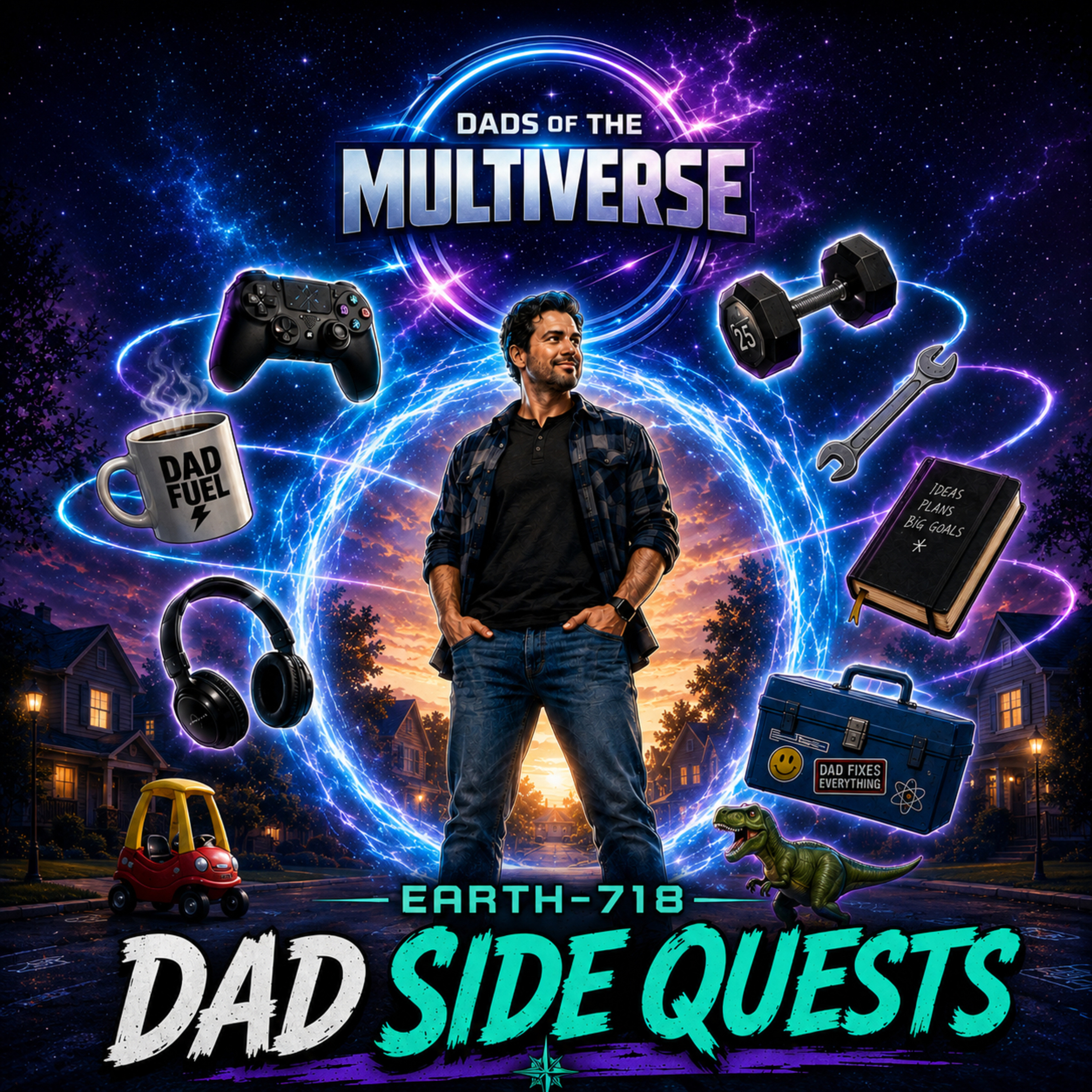 Earth-718: Dad Side Quests episode artwork
