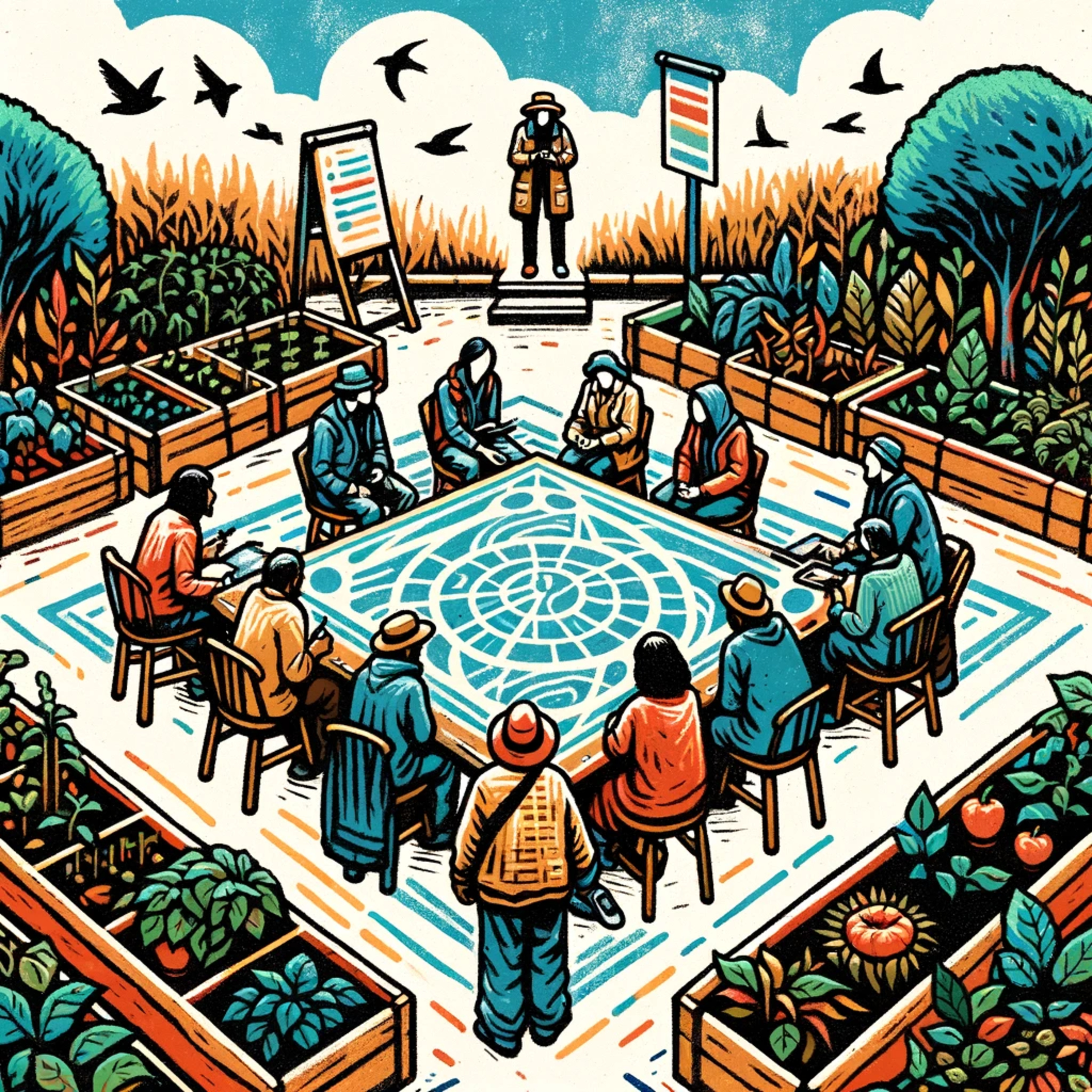 Paroles de designer en permaculture (jardinage et cueillette sauvage)
