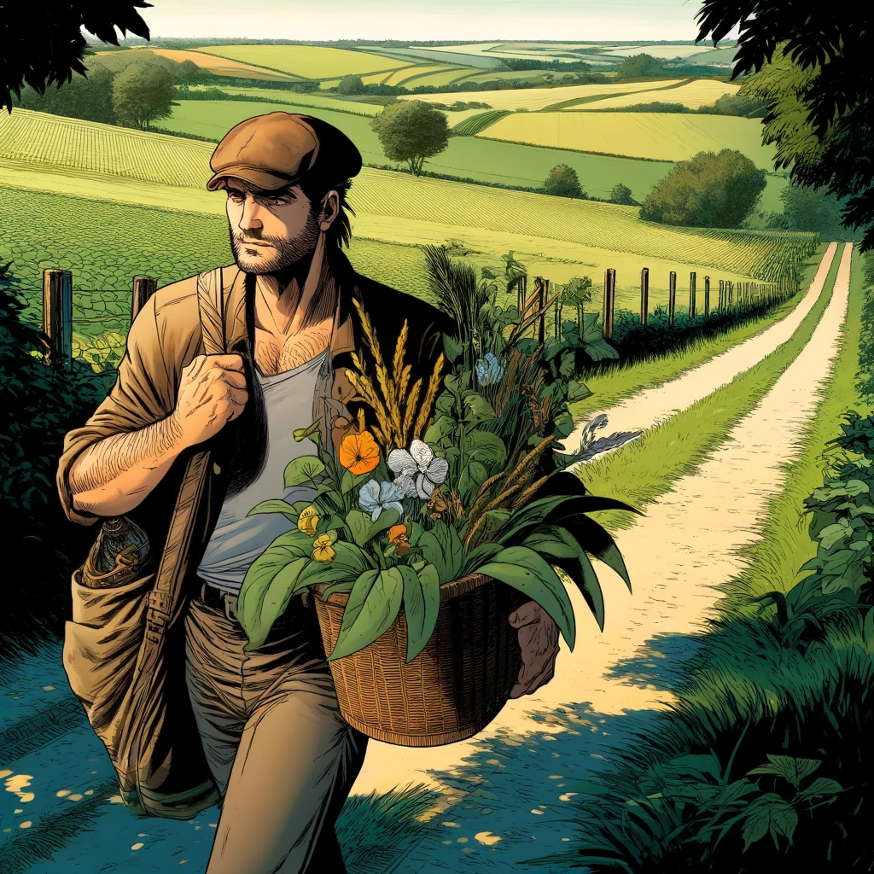 Paroles de designer en permaculture (jardinage et cueillette sauvage)