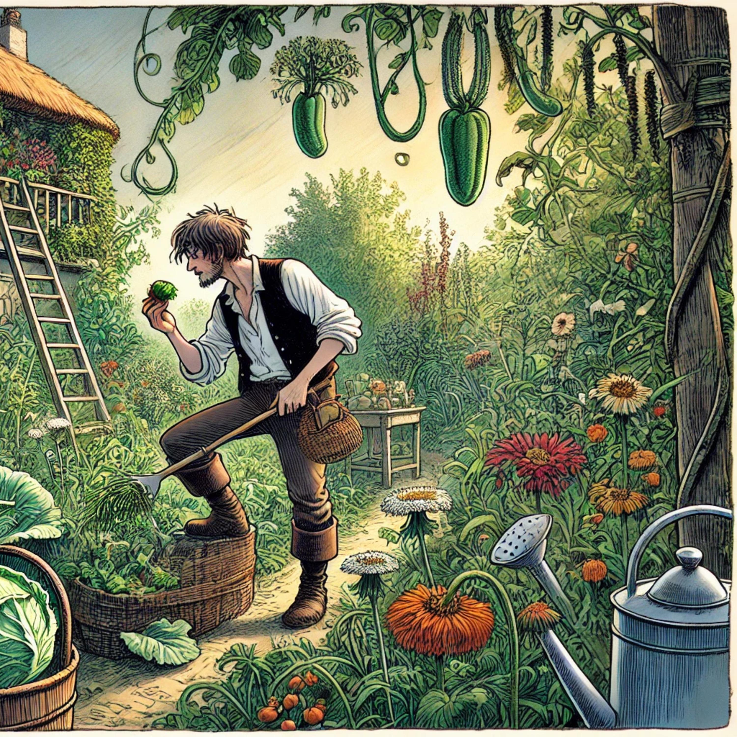 L'art du jardin punk - intégrer des plantes sauvages comestibles dans son jardin episode artwork