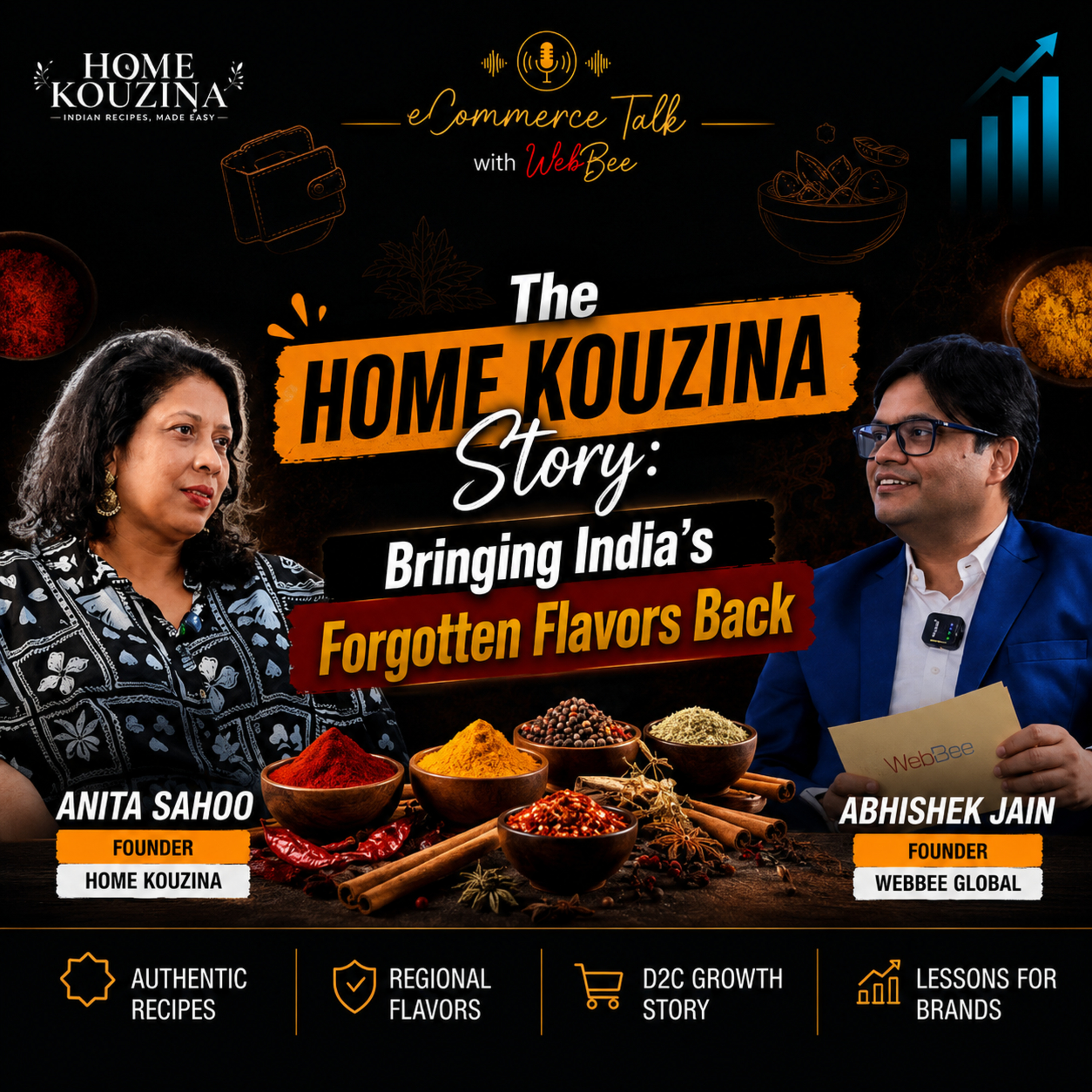The Home Kouzina Story: Bringing India's Forgotten Flavors Back episode artwork