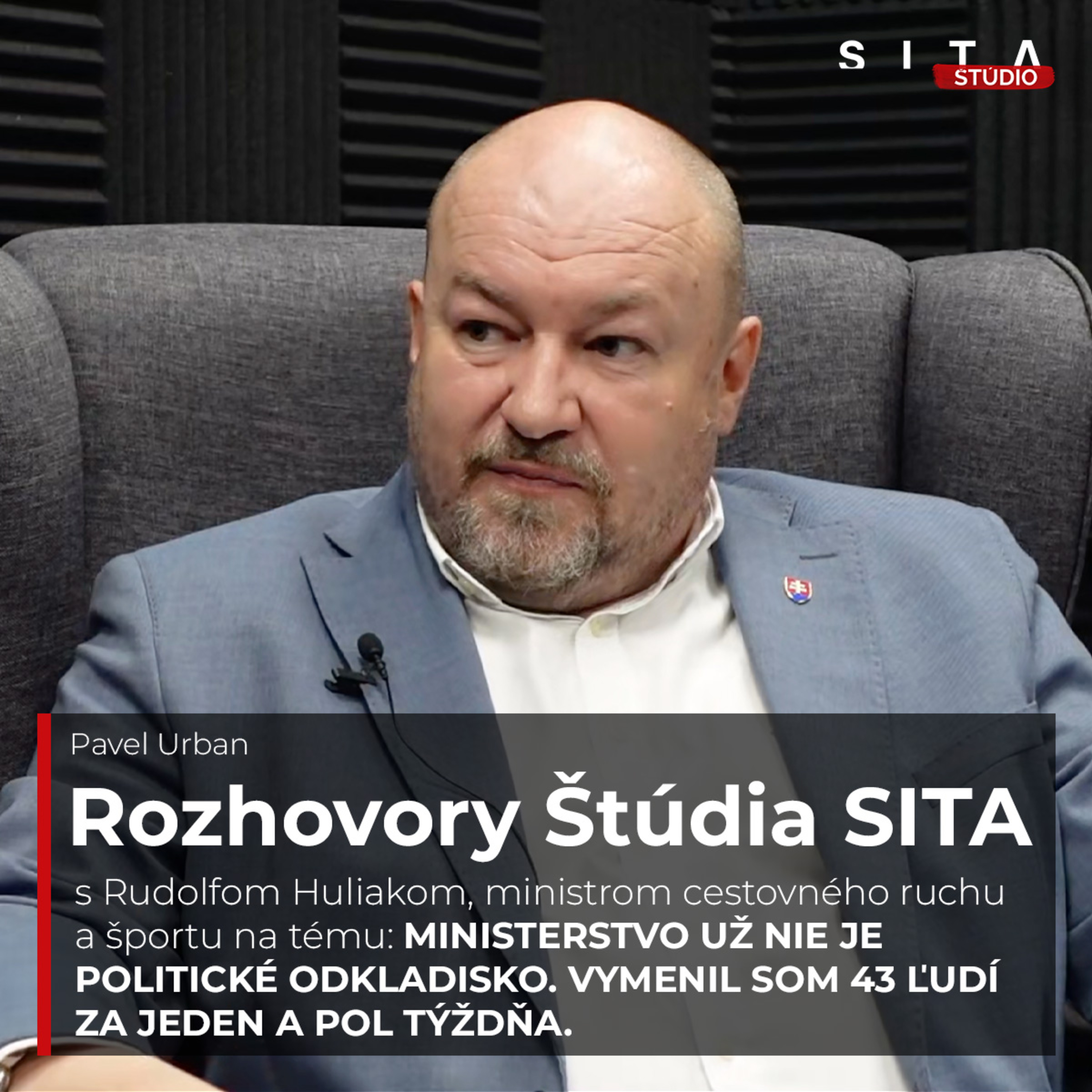 Rudolf Huliak o slovenských športovcoch aj výmene ľudí na ministerstve | Štúdio SITA episode artwork