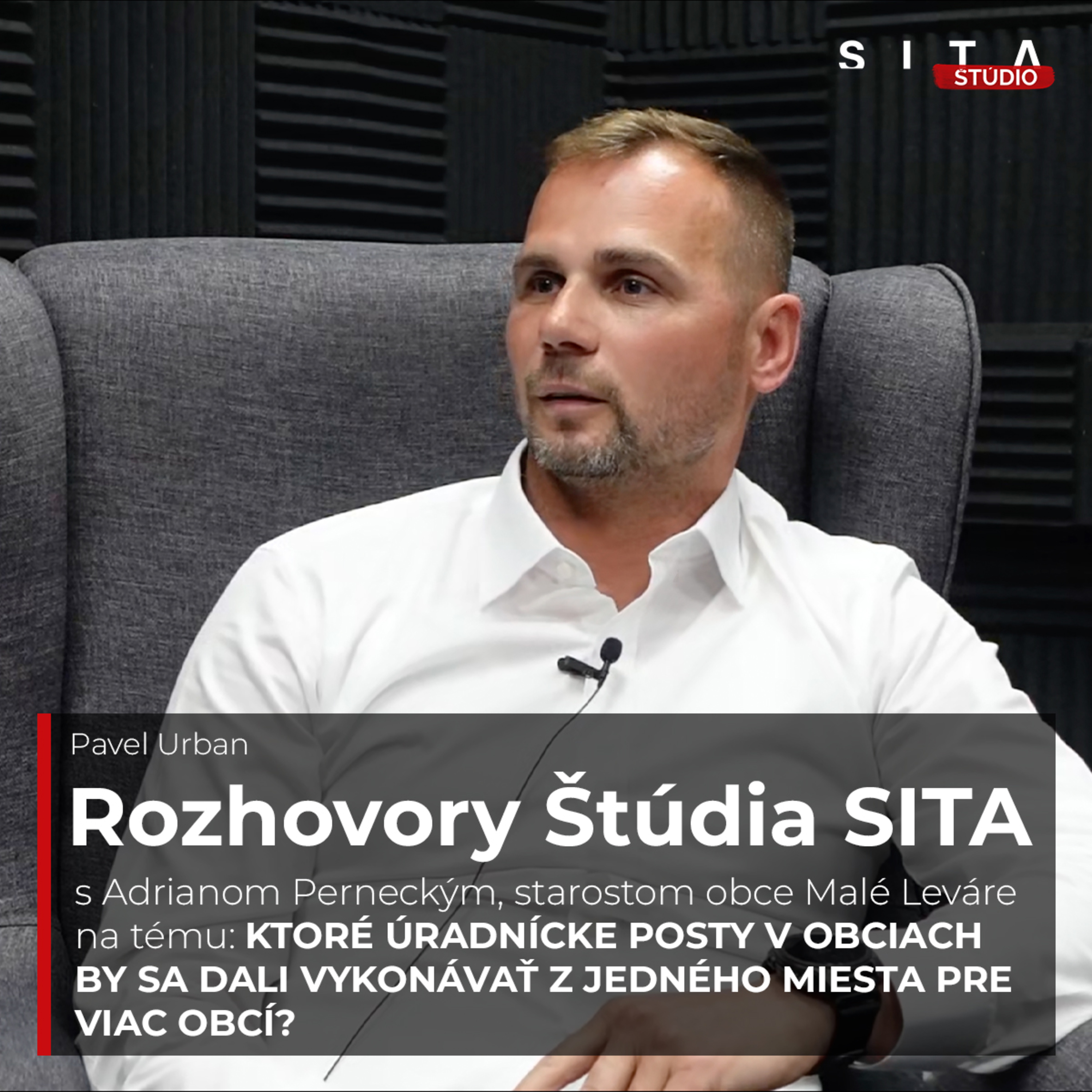 Adrian Pernecký, starosta Malých Levárov aj o zlučovaní obcí | Štúdio SITA episode artwork