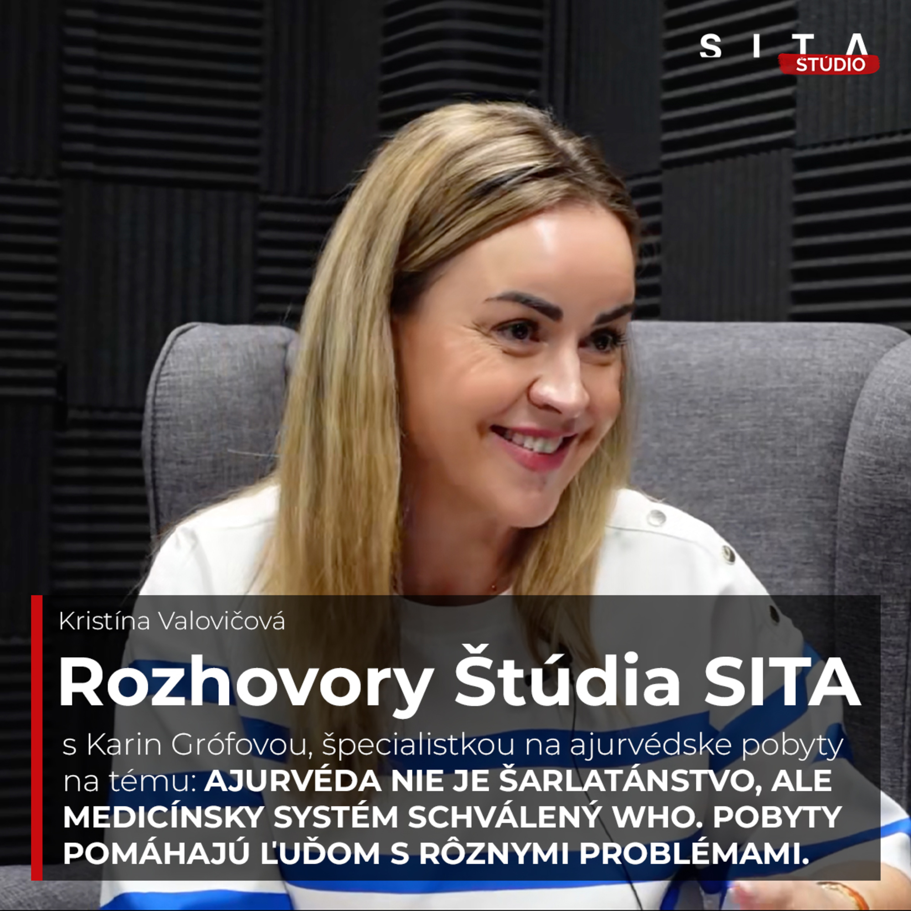 Karin Grófová aj o tom, že ajurvéda nie je šarlatánstvo | Štúdio SITA episode artwork