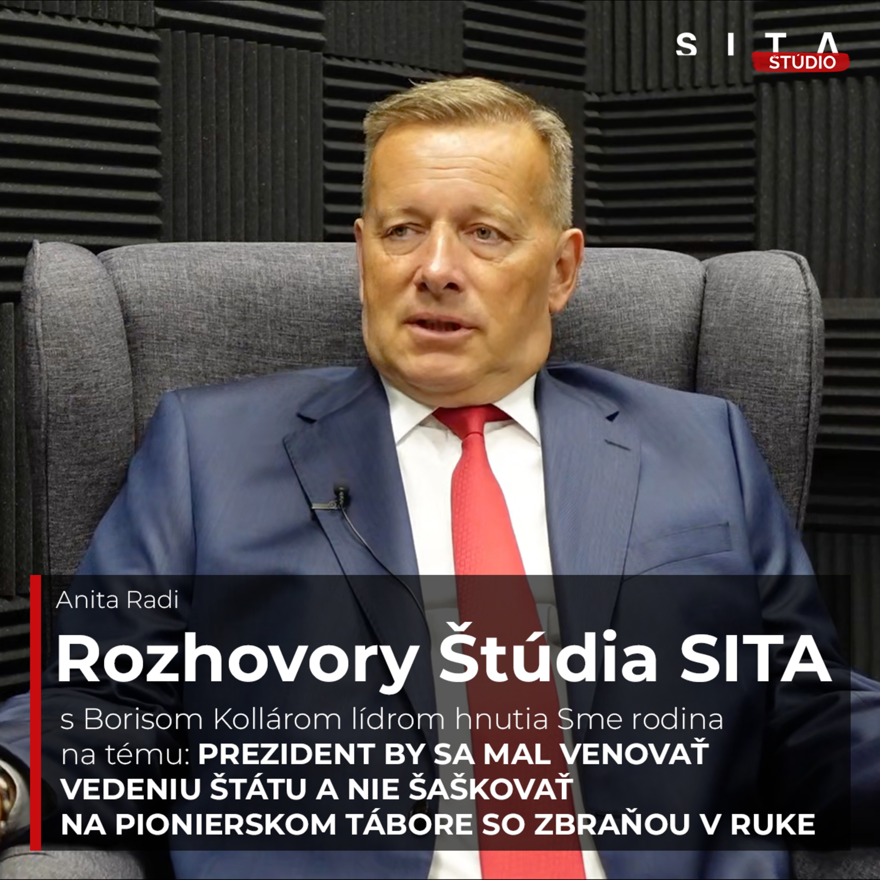 Boris Kollár aj o Zoroslavovi Kollárovi a prezidentovom šaškovaní | Štúdio SITA episode artwork