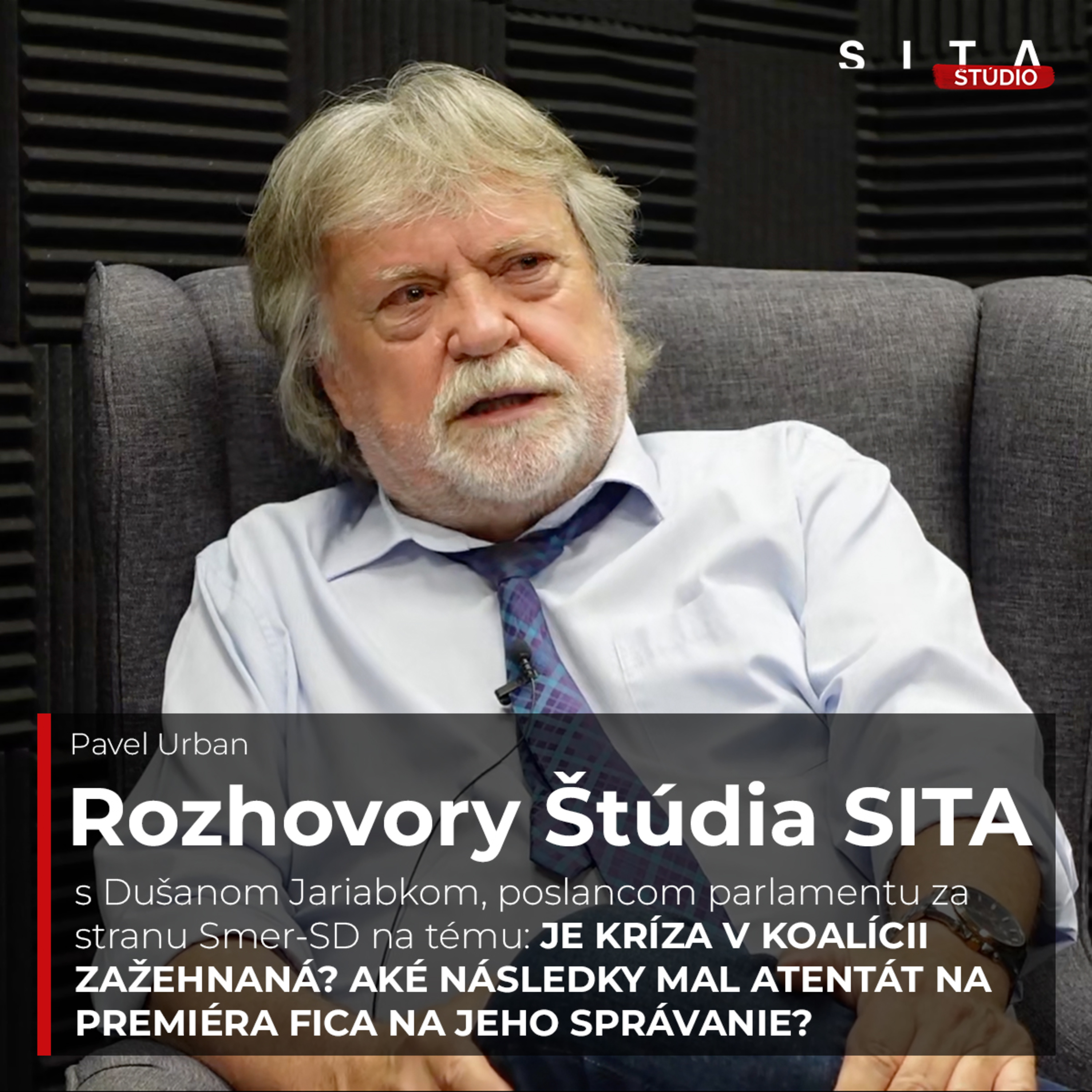 Dušan Jarjabek o vládnej kríze, či správani premiéra Fico po atentáte | Štúdio SITA episode artwork