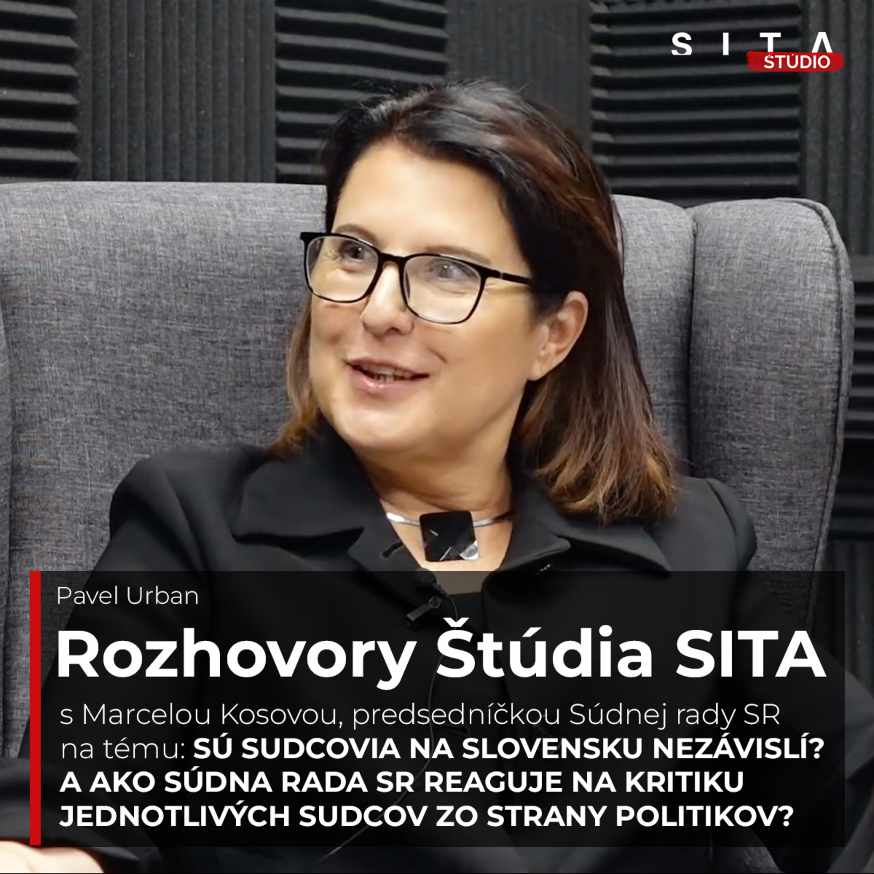 Marcela Kosová o majetkových kontrolách, či nezávislosti sudcov na Slovensku | Štúdio SITA episode artwork