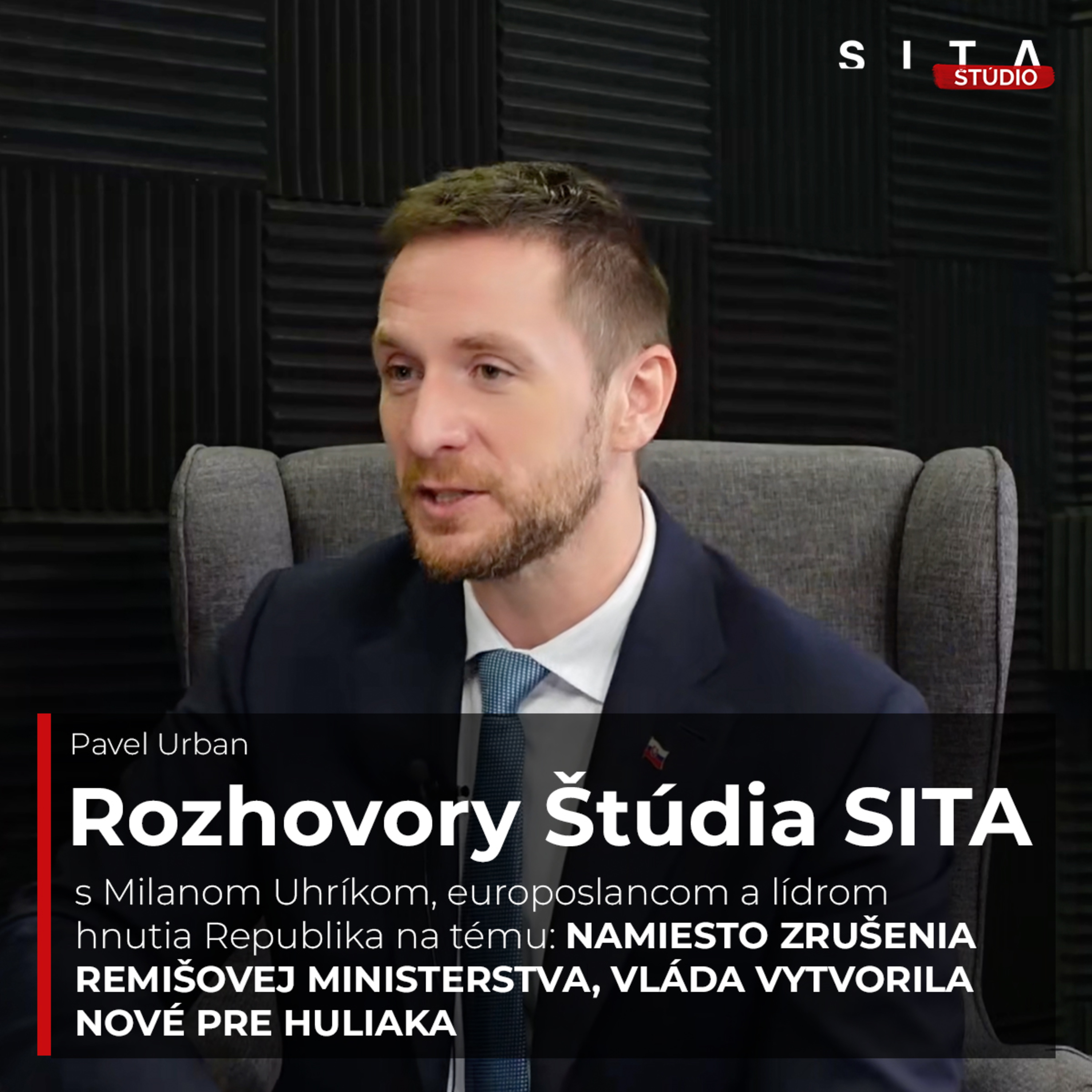 Milan Uhrík o tom, že vláda konsolidáciu nezvláda a hnev ľudí je opodstatnený | Štúdio SITA episode artwork