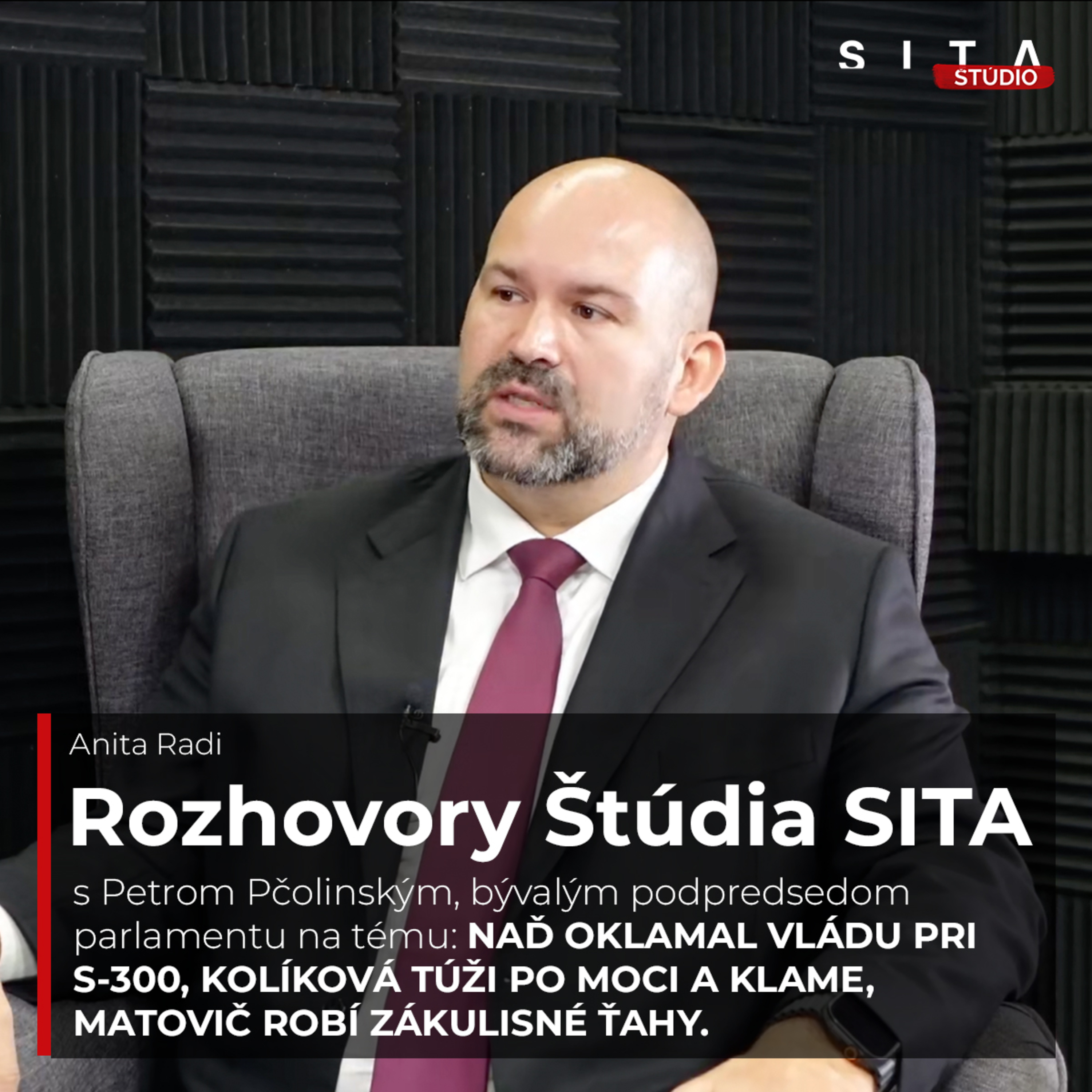 Peter Pčolinský o Naďových klamstvách, Kolíkovej túžbe po moci a Matovičových ťahoch | Štúdio SITA episode artwork