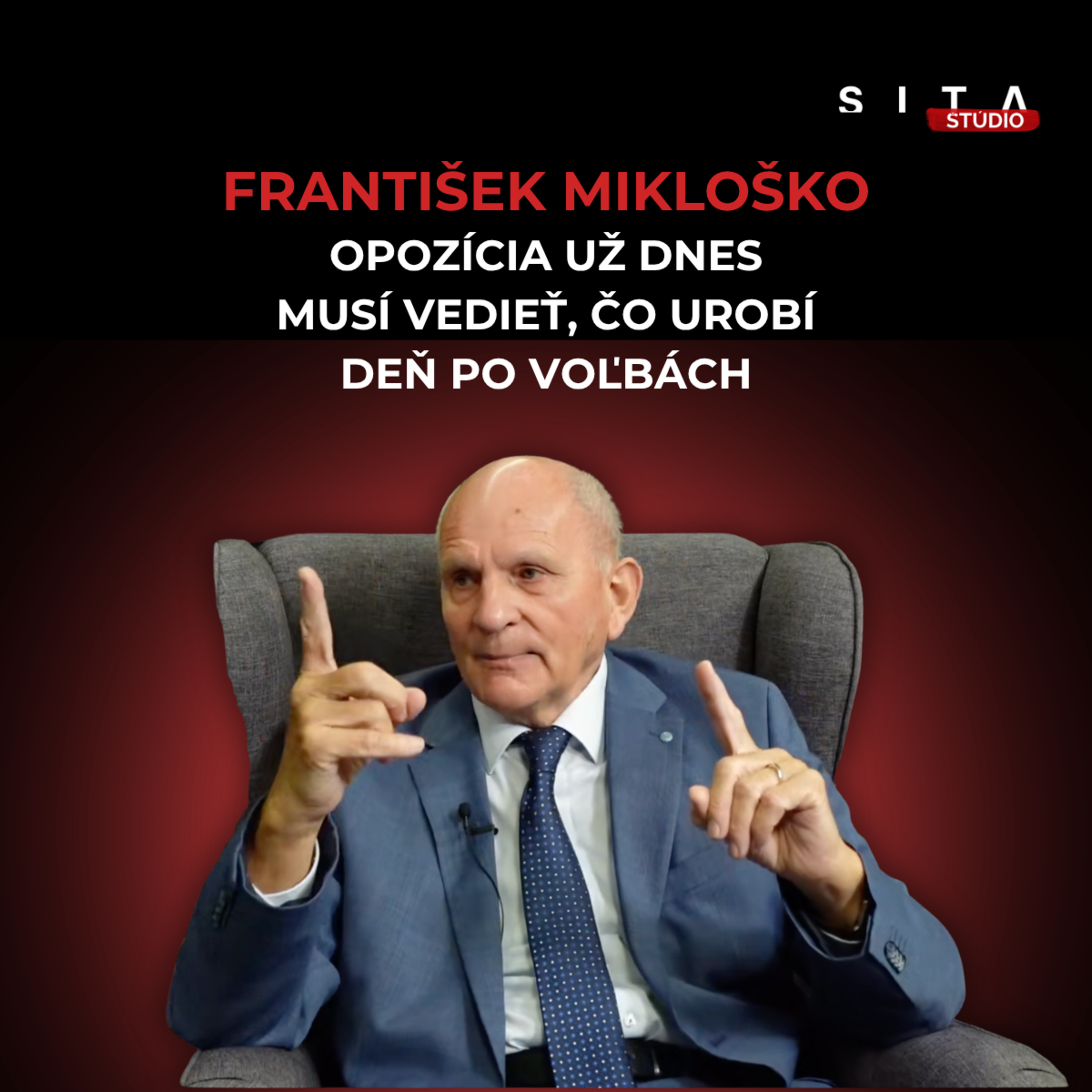 Mikloško: Takto rozbitú slovenskú politiku som ešte nezažil | Štúdio SITA