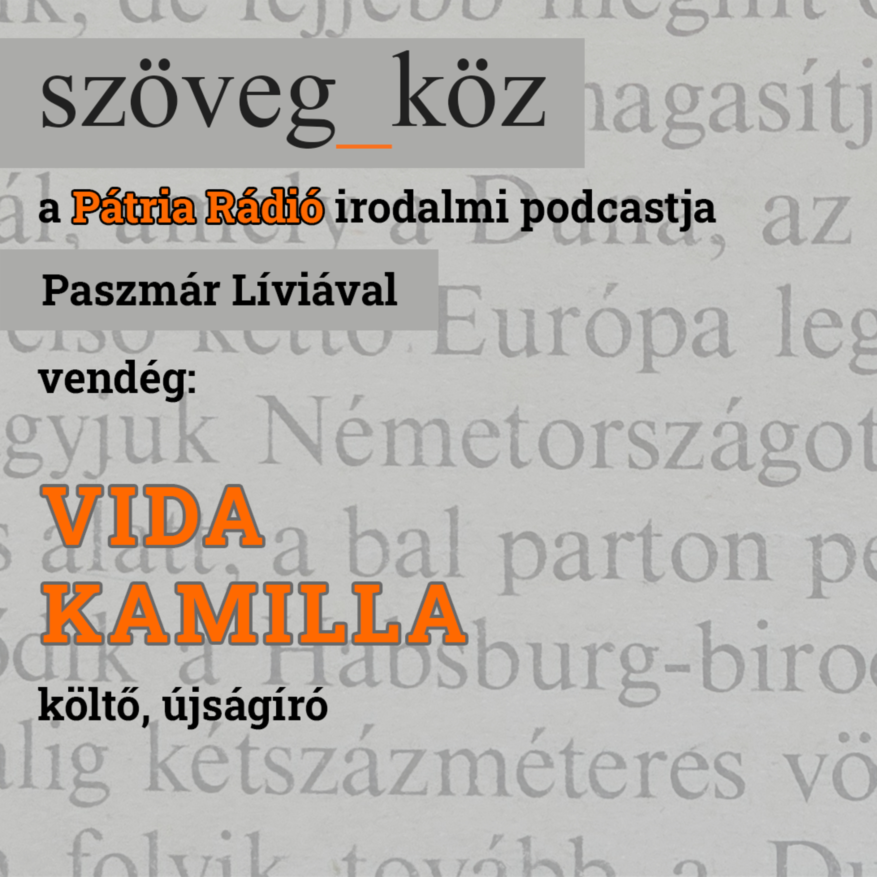 Szöveg-köz #11 | "Maga a költészet szerintem egy politizáló gesztus" episode artwork